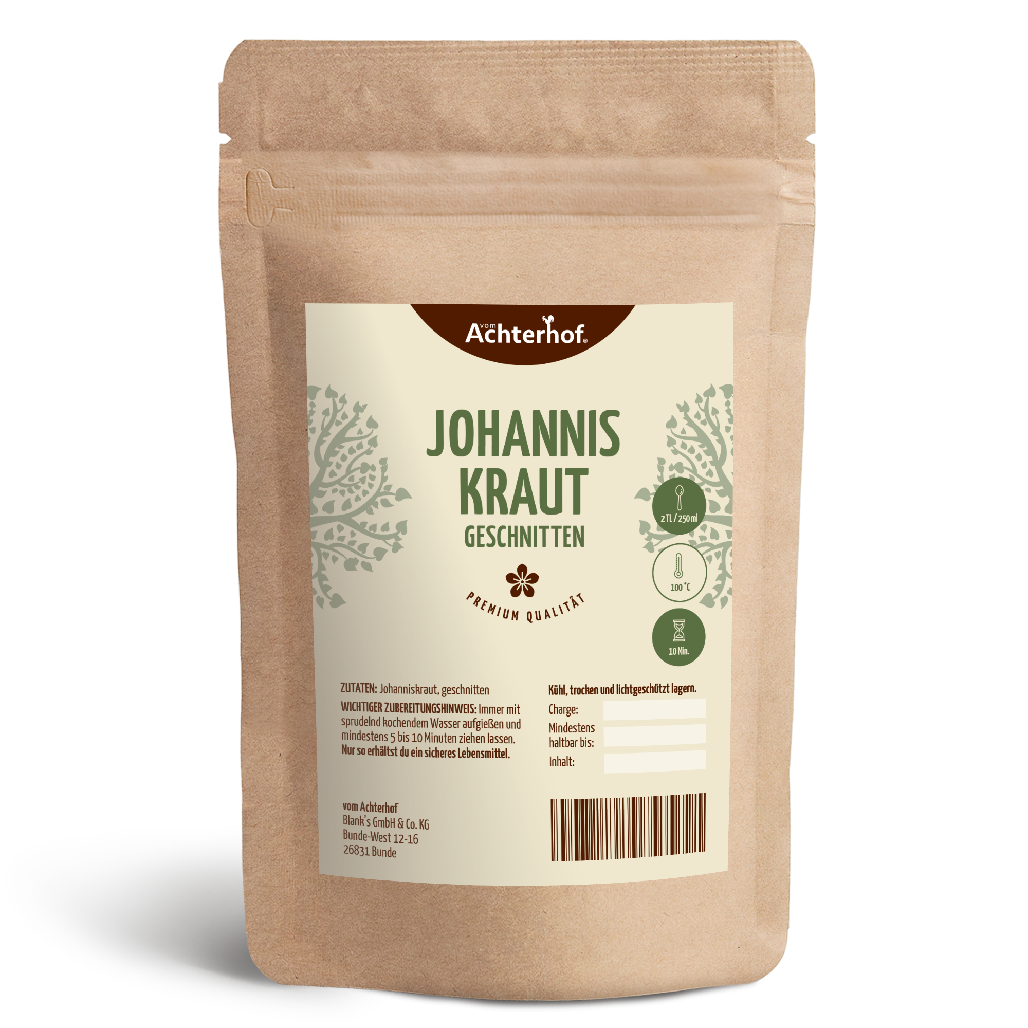 Johanniskraut geschnitten (100g)