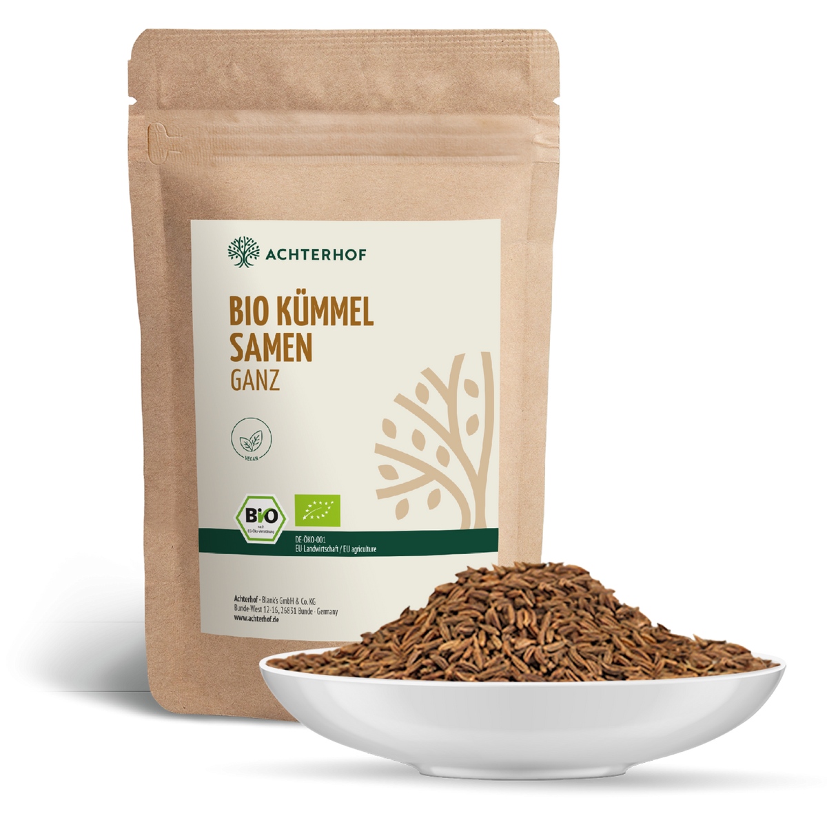 Kümmelsamen ganz  Bio (500g)