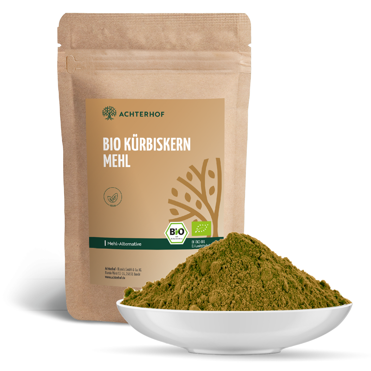Kürbiskern Proteinmehl Bio (500g)