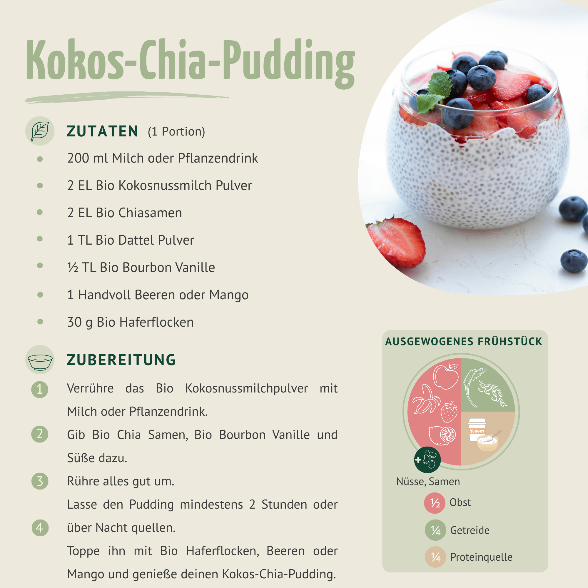 Bio Kokosnussmilch Pulver (500g)