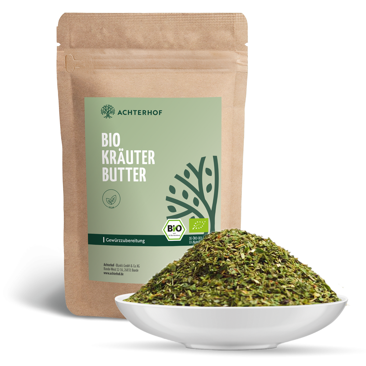Kräuterbutter Gewürzzubereitung Bio (100g)