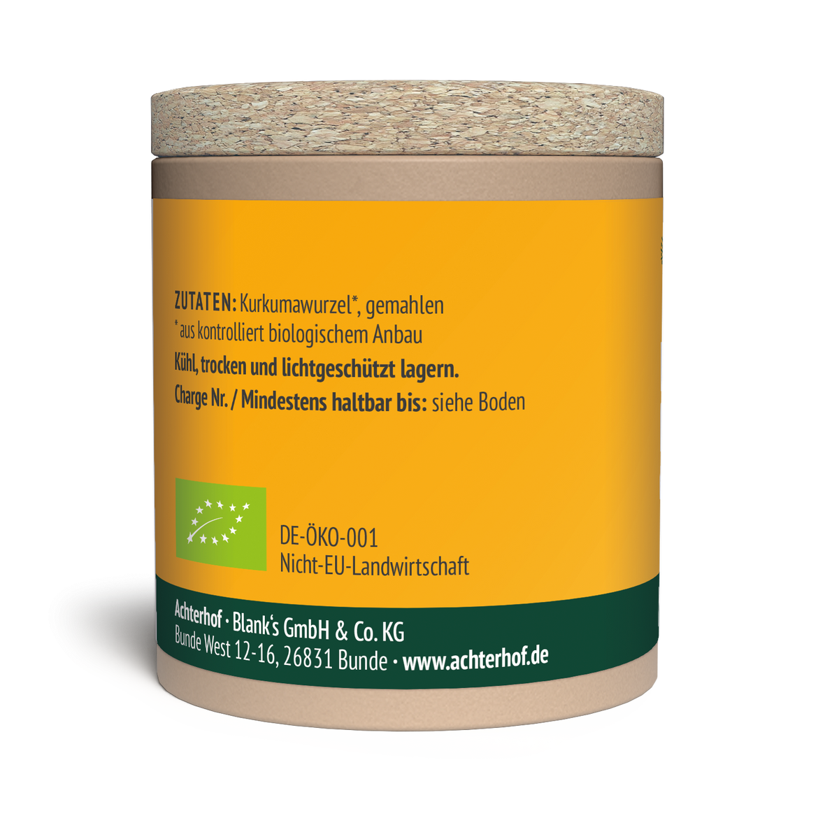 Bio Kurkuma Pulver (50g)