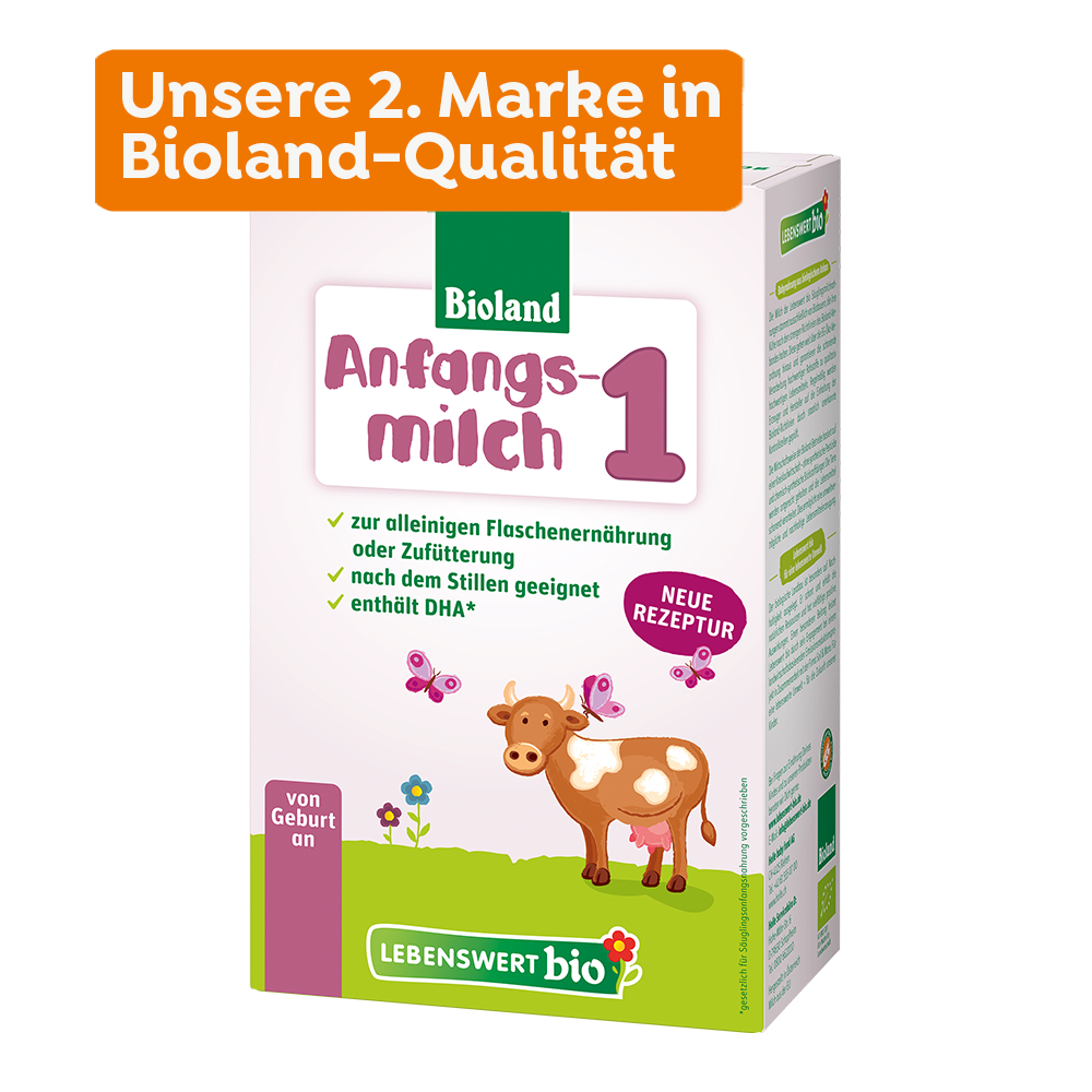 Lebenswert Bio-Anfangsmilch 1 von Geburt an (500g)