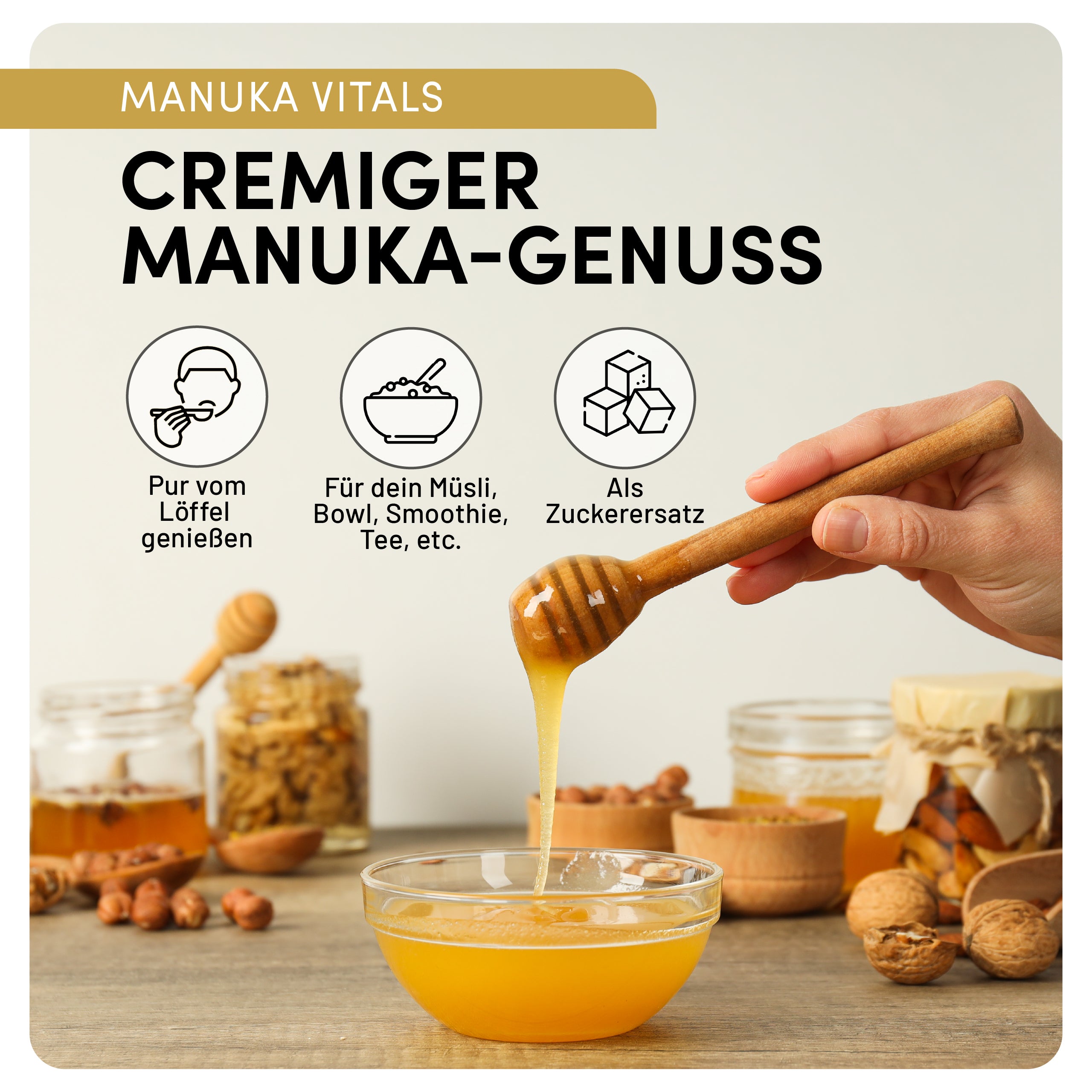 Manuka Vital Honig MGO 550+ (250g)