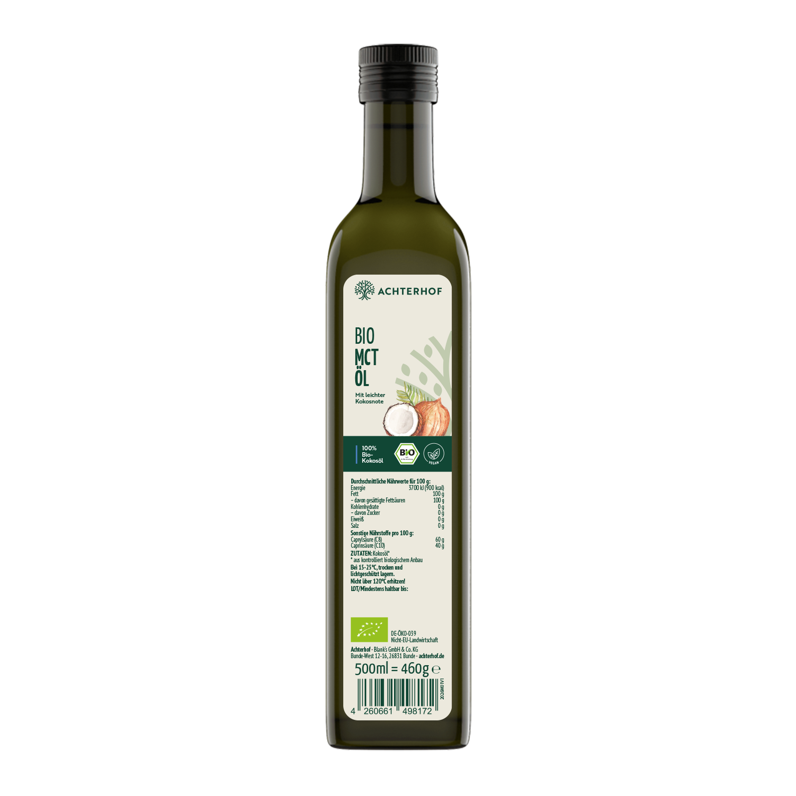 Bio MCT Öl (500ml)