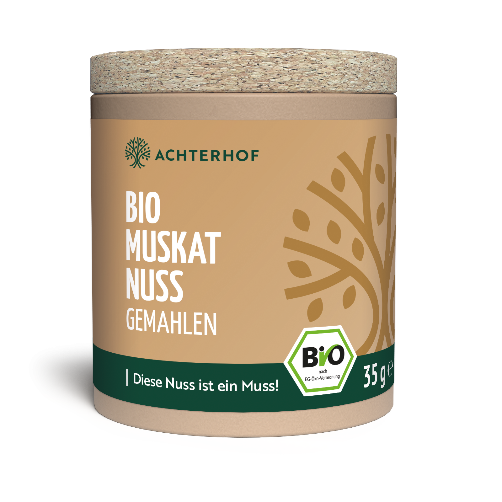 Muskatnuss gemahlen Bio (35g)