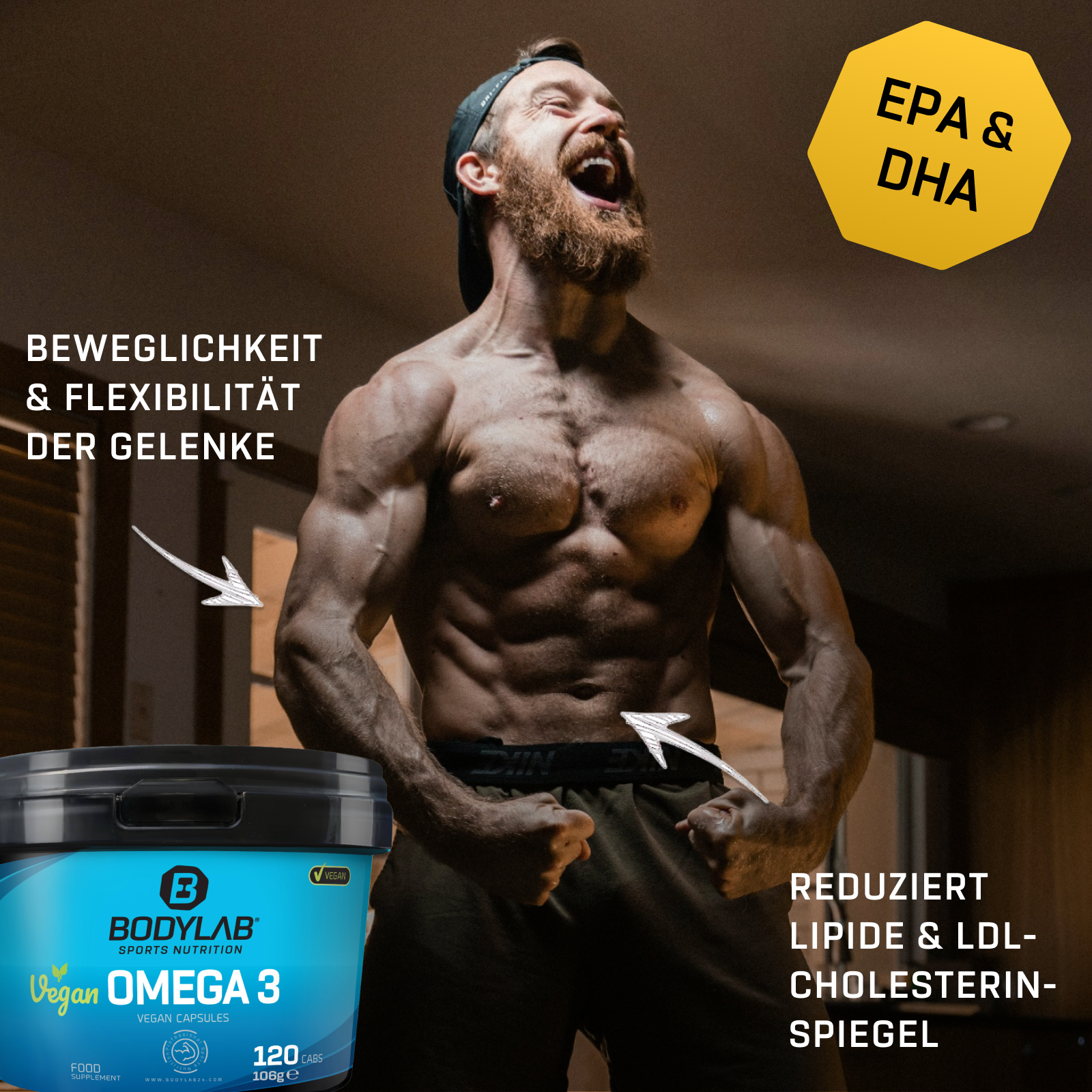 2 x Vegan Omega 3 (120 Kapseln)
