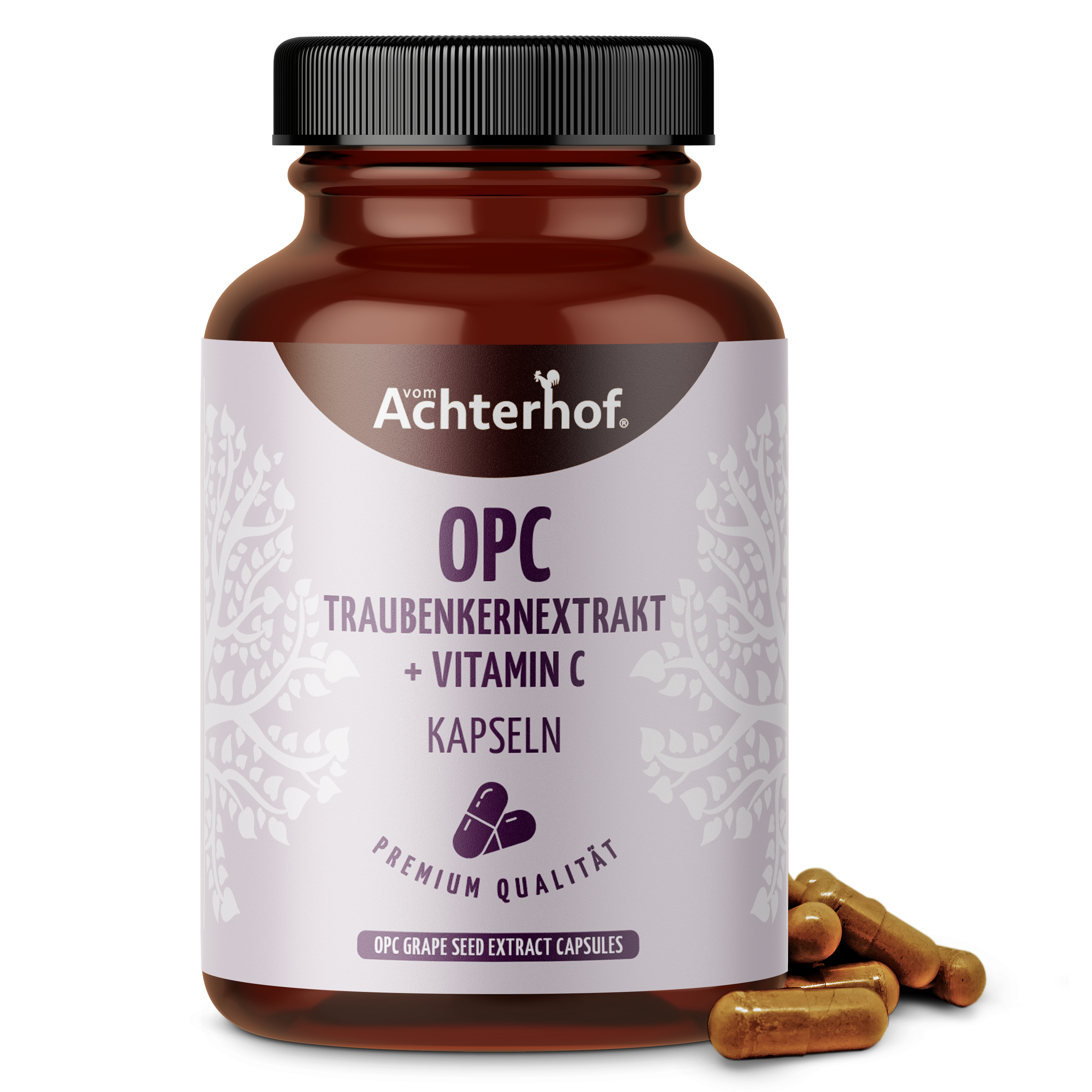 OPC Traubenkernextrakt + Vitamin C Kapseln (200 Kapseln)