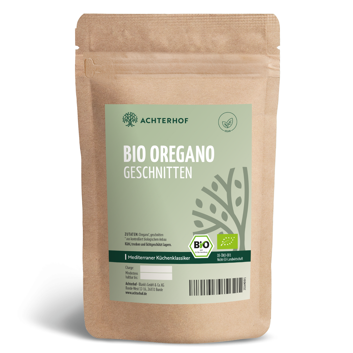 Oregano geschnitten Bio (500g)