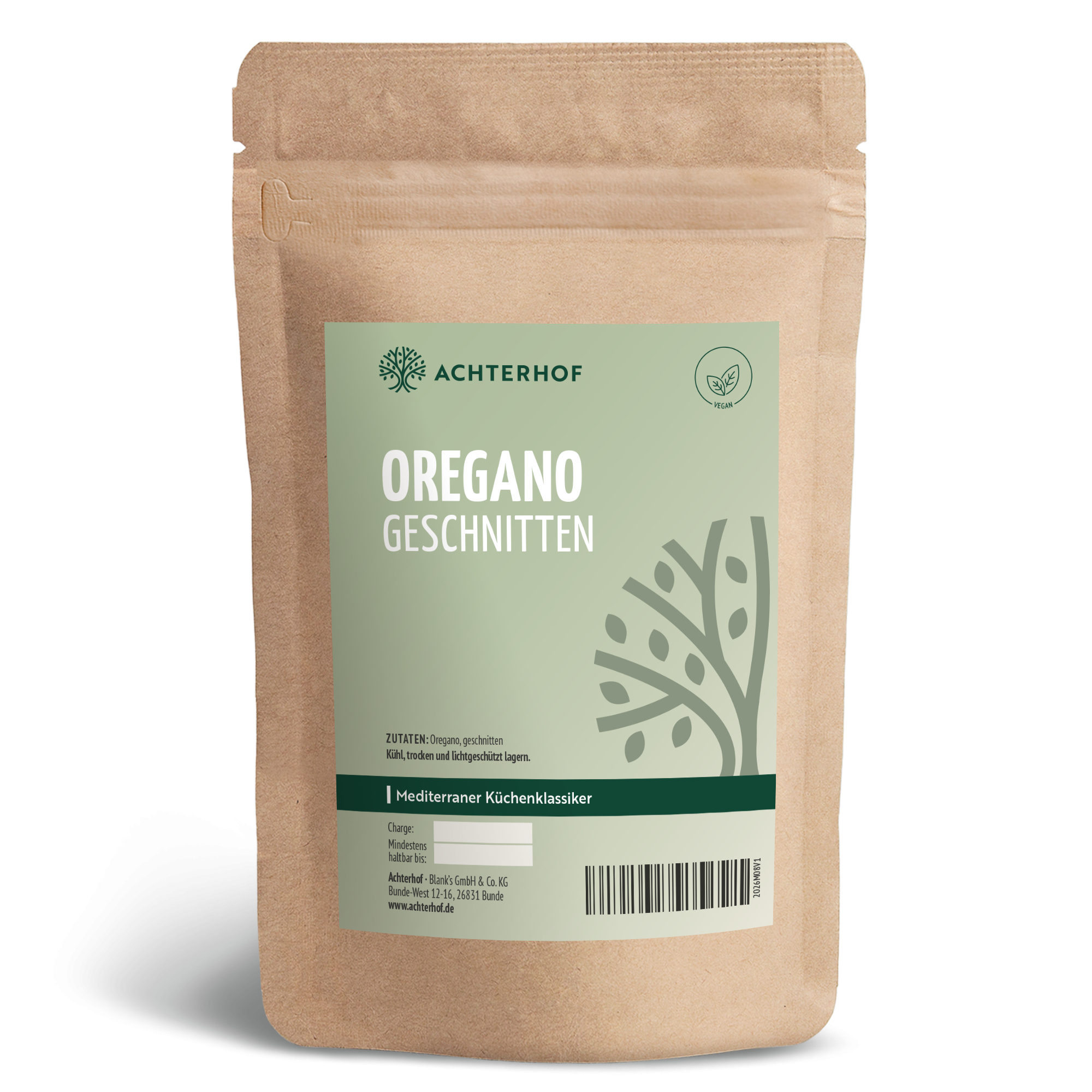 Oregano geschnitten (100g)