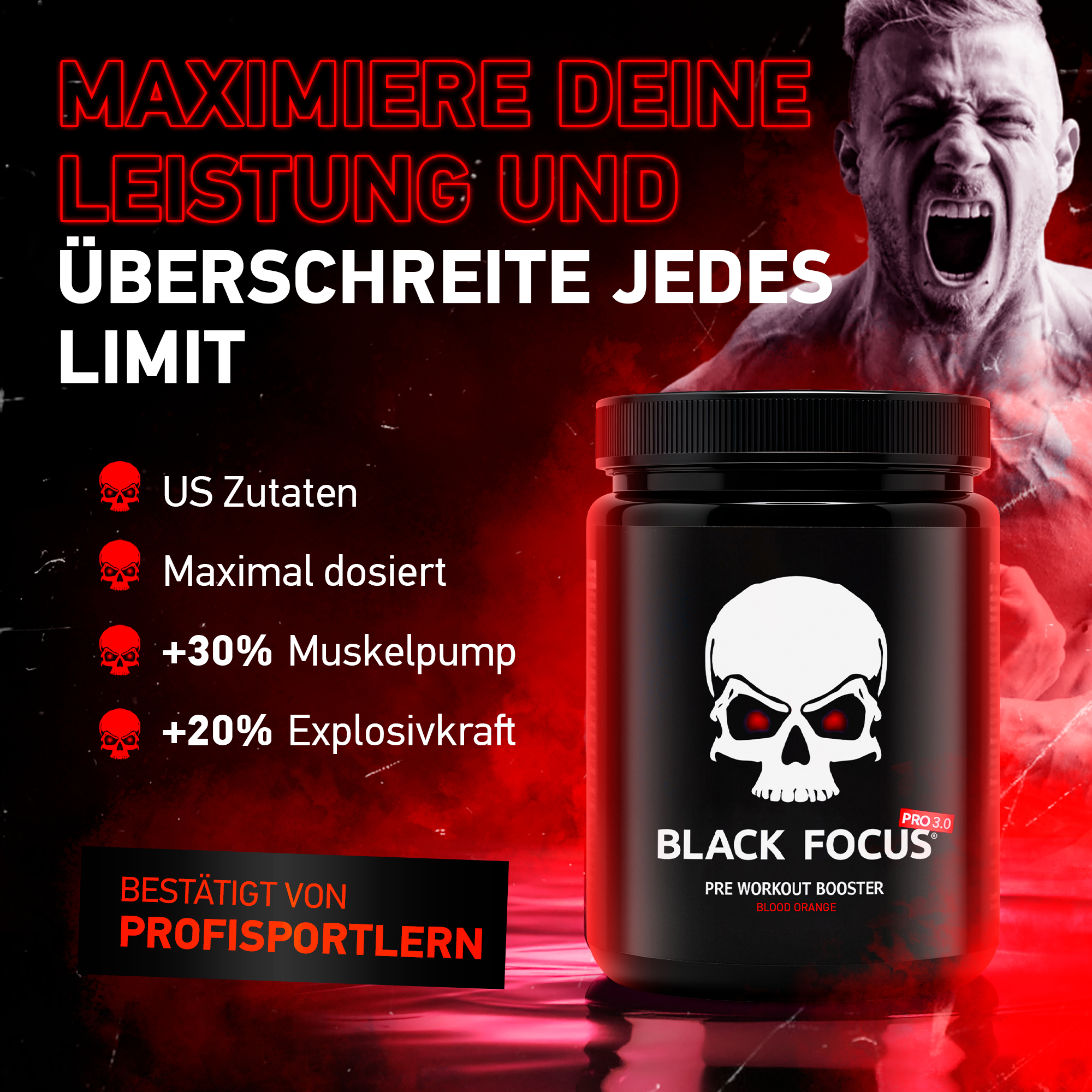 Black Focus Pro 3.0 (400g)