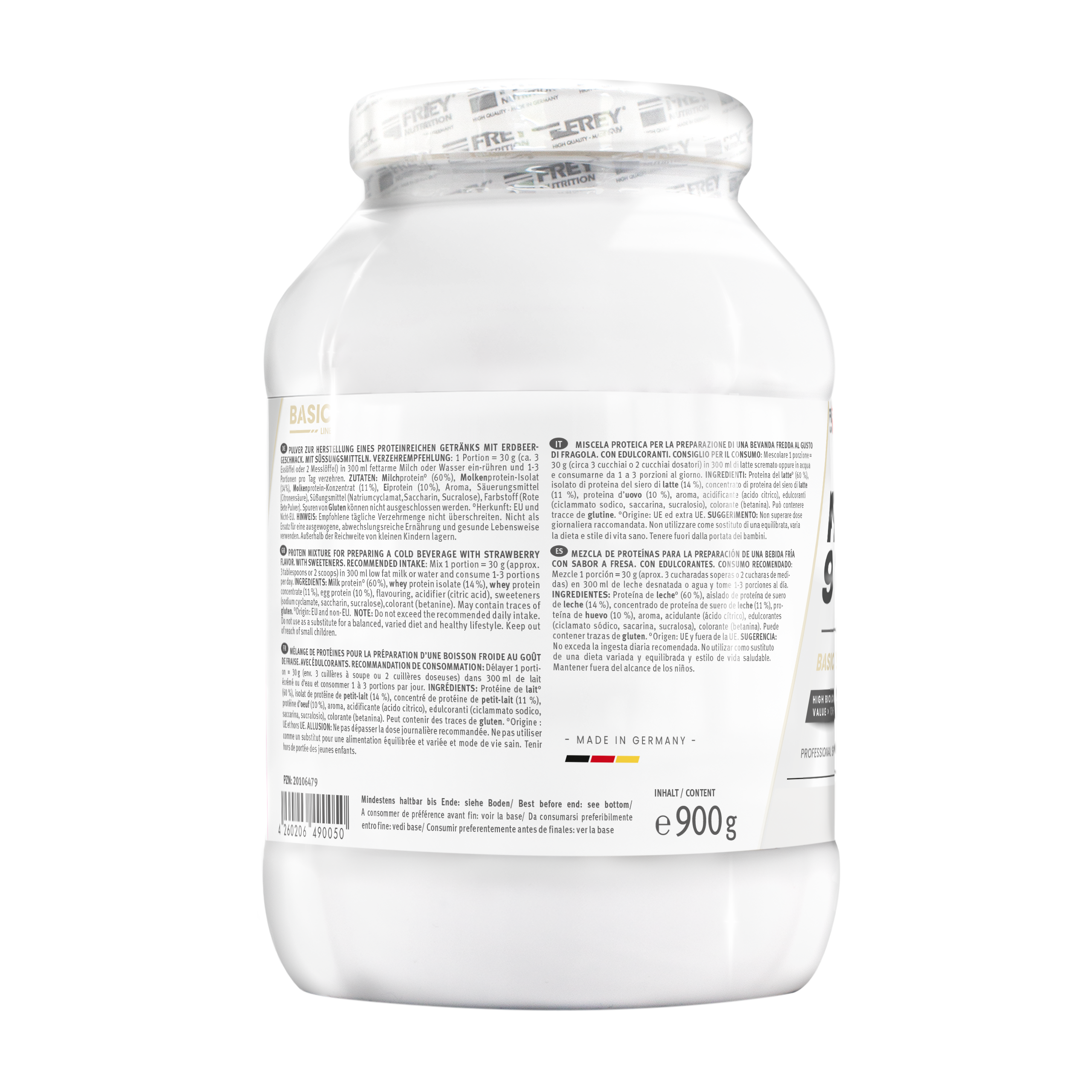 Protein 96 (900g) Erdbeere