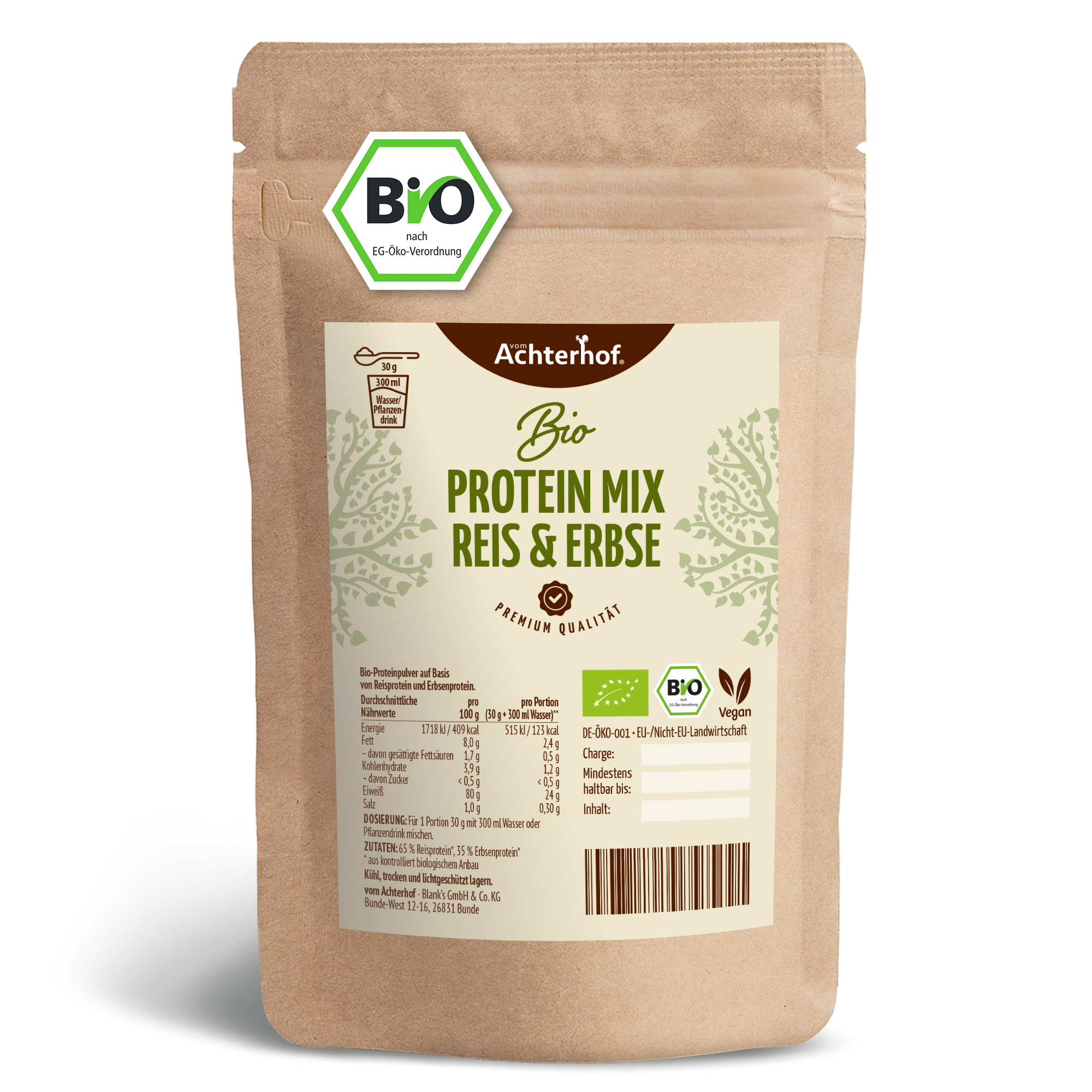 Bio Protein Basis Mix Reis & Erbse (500g)