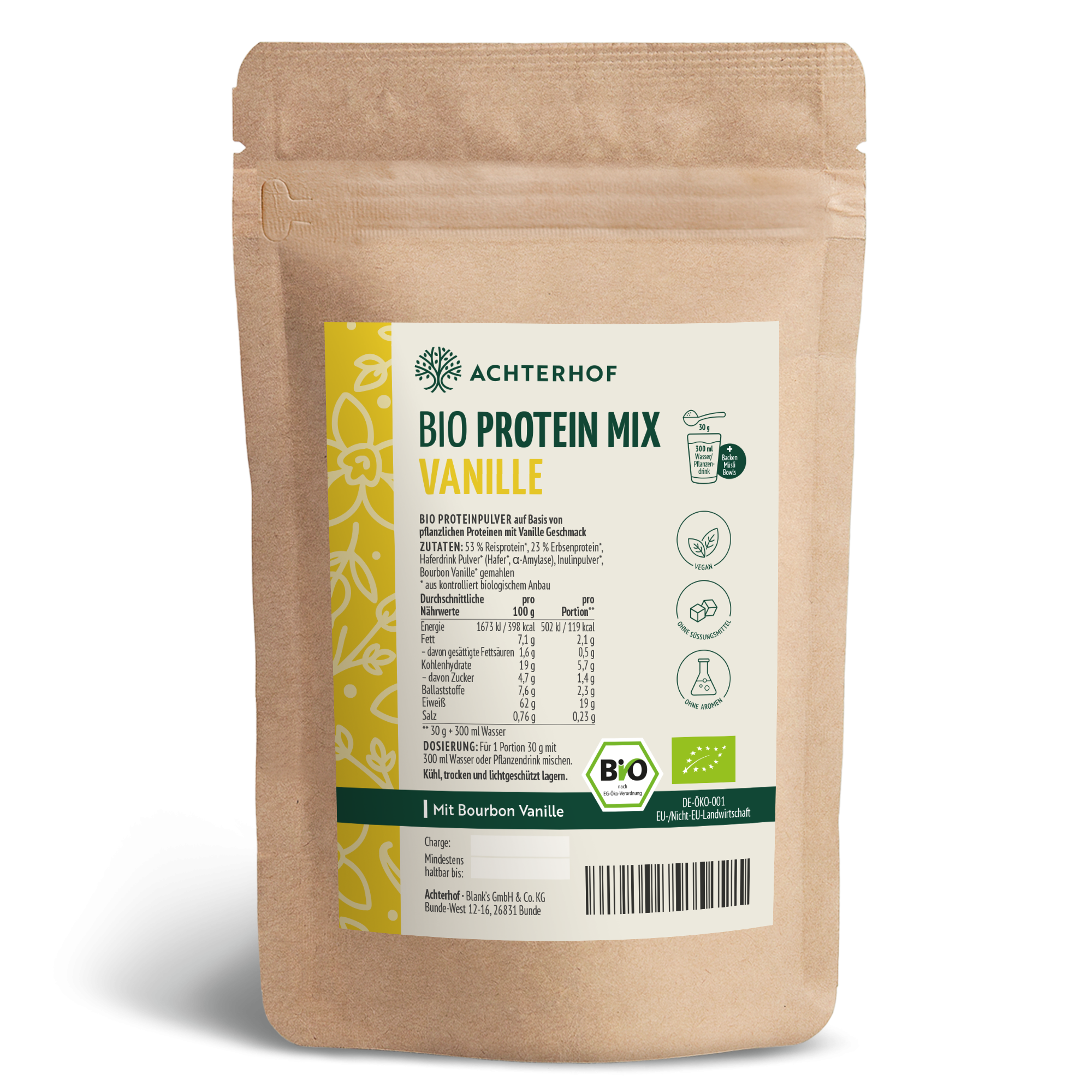 Bio Protein Mix Vanille (250g)