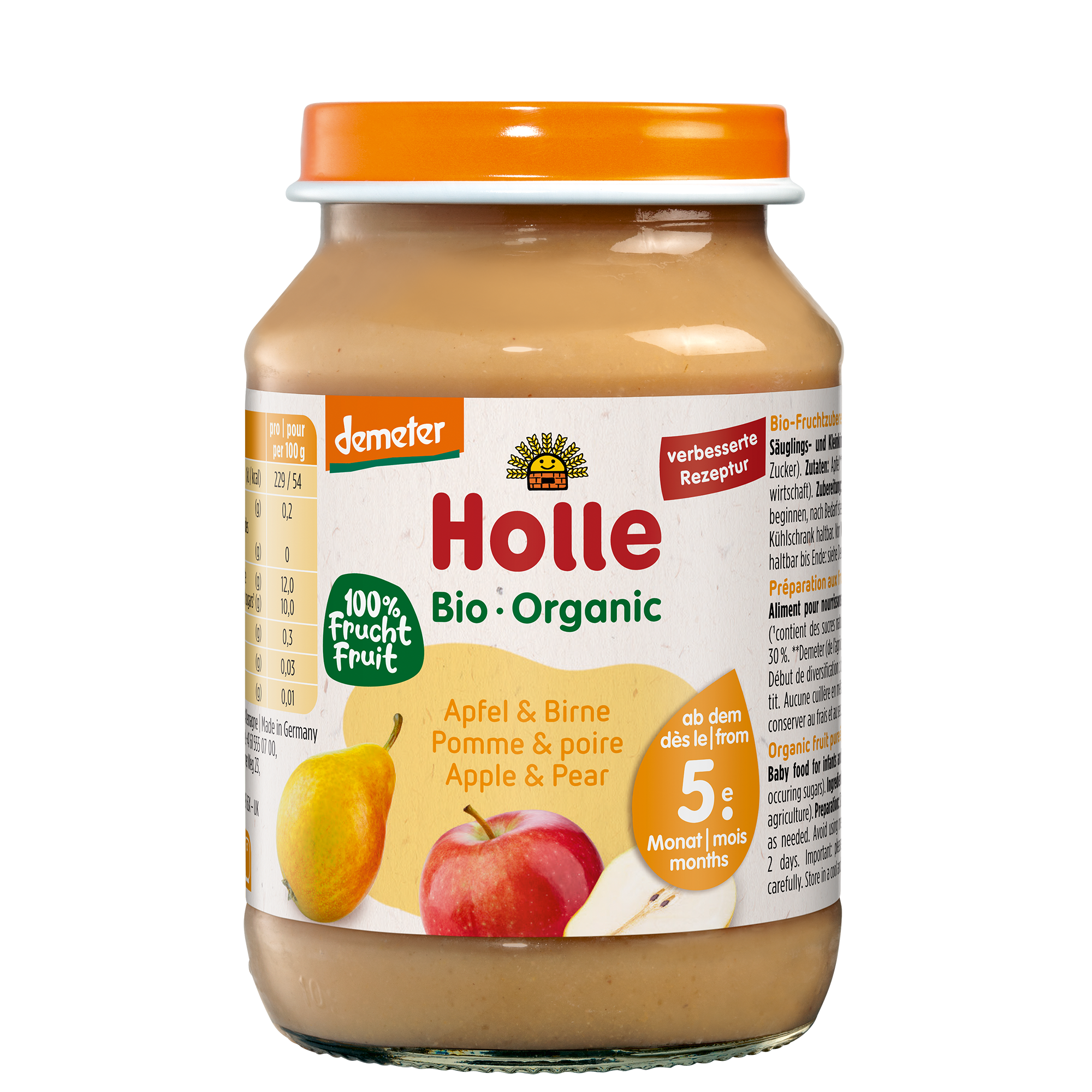 Apfel & Birne - 190g - Demeter ab dem 5. Monat