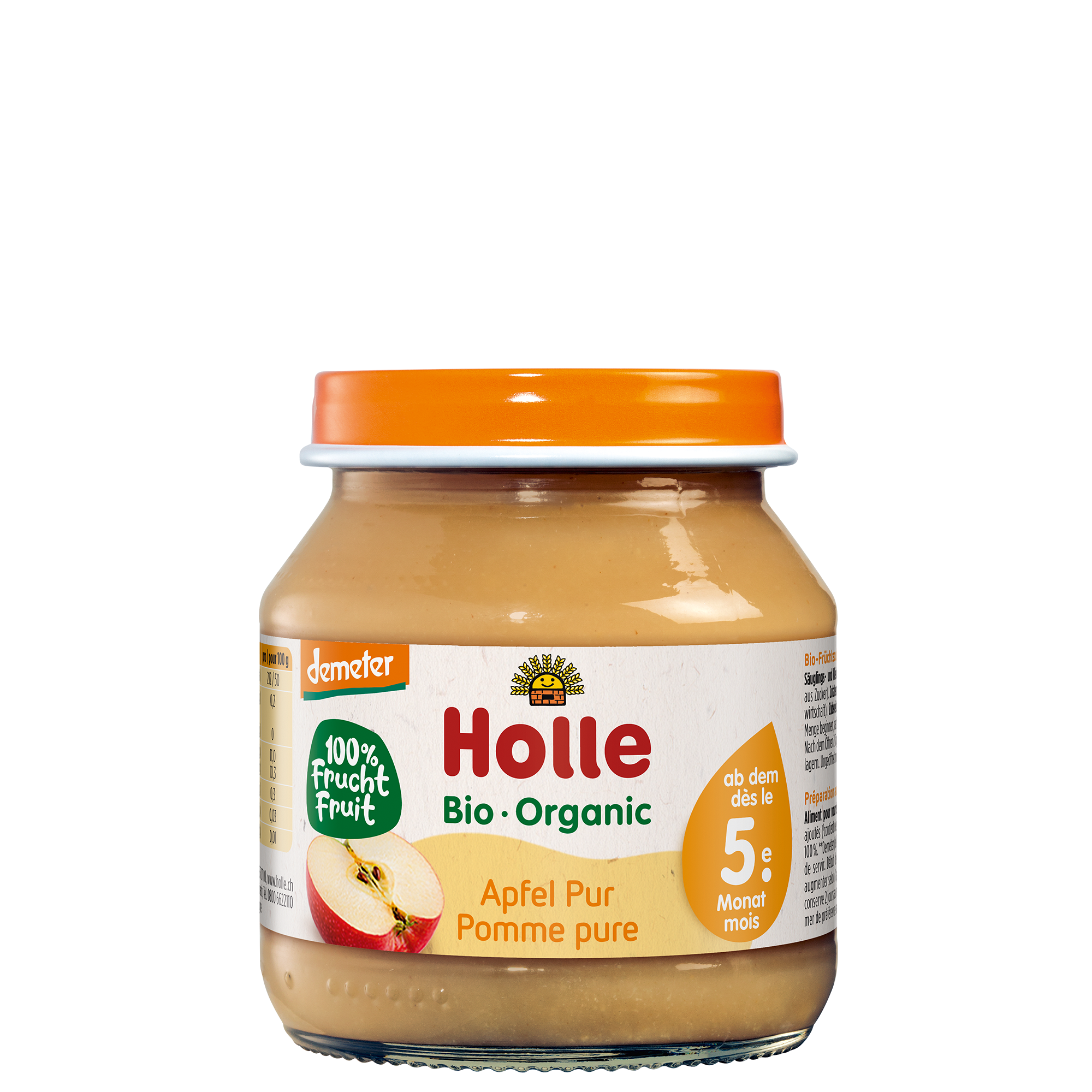 Apfel pur - 125g - Demeter ab dem 5. Monat