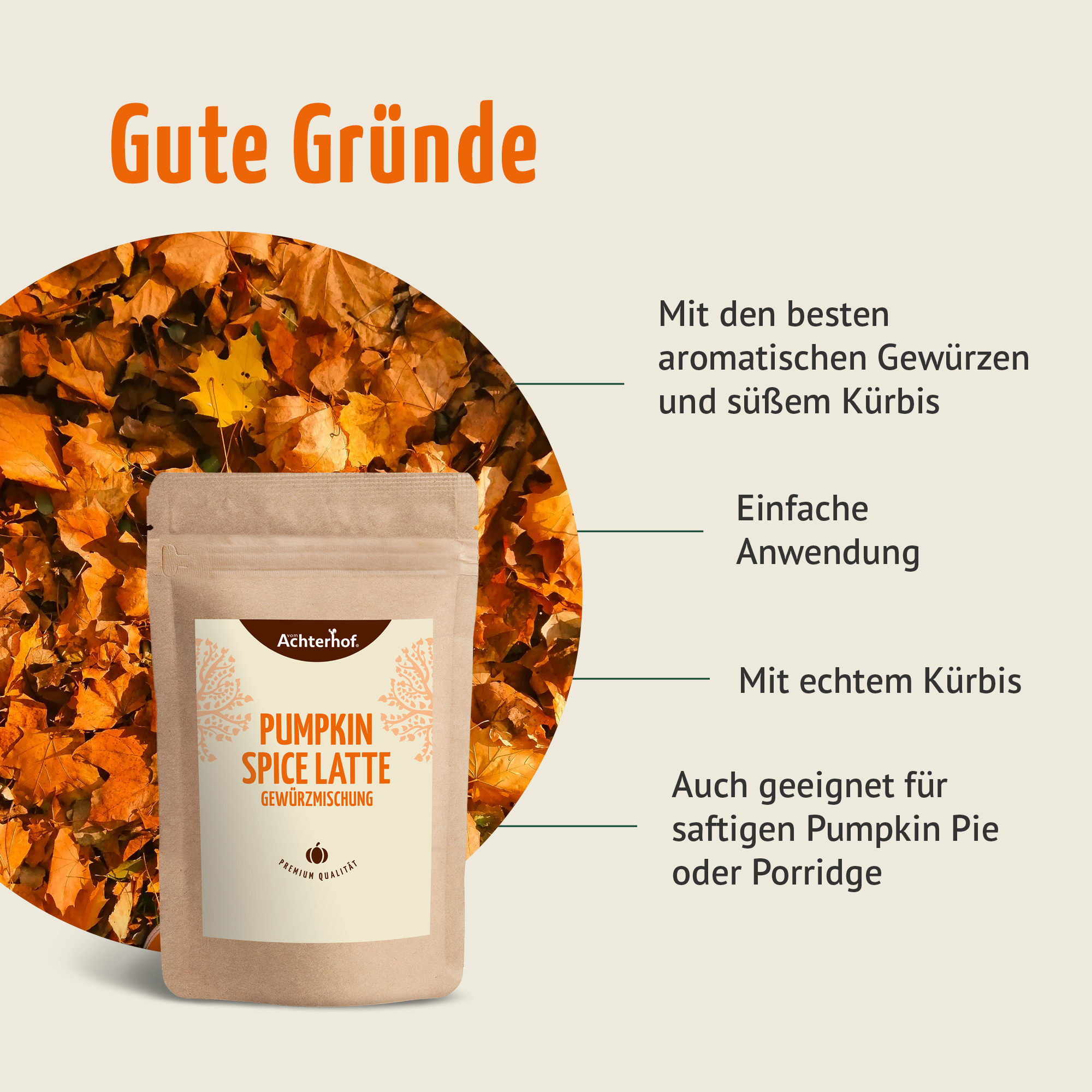 Pumpkin Spice Latte Gewürzmischung (100g)