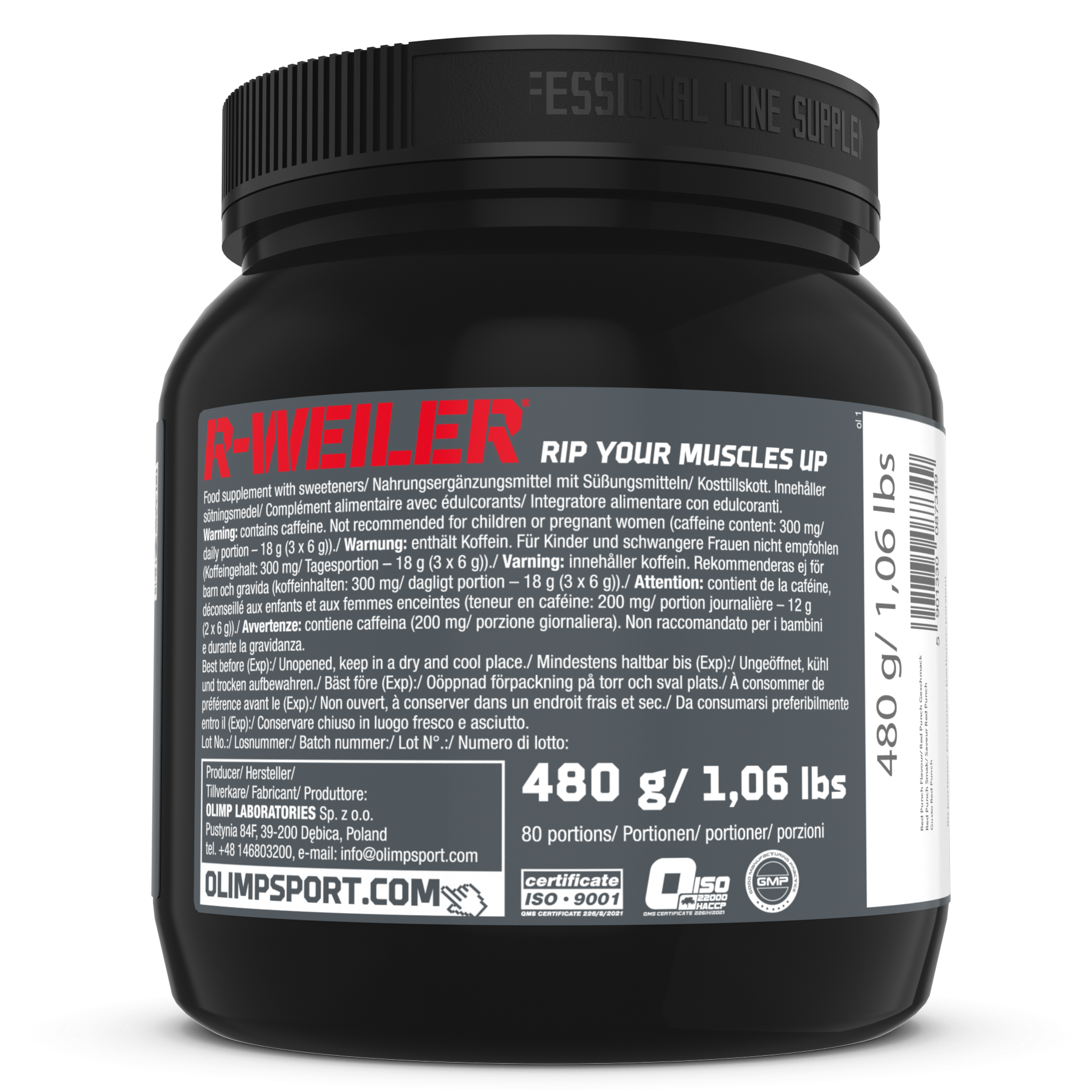 R-Weiler (480g) Red Punch