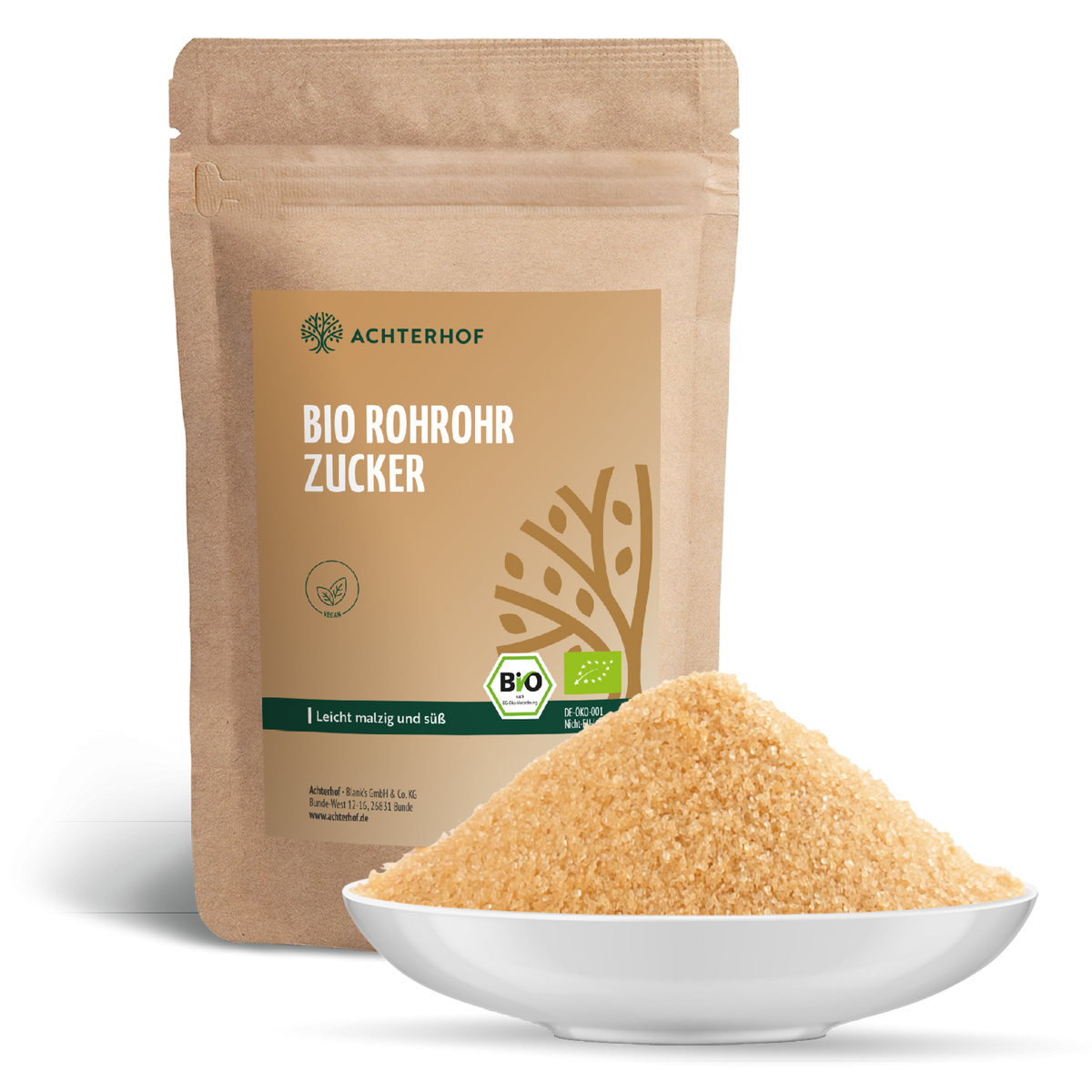 Rohrohrzucker Bio (1000g)