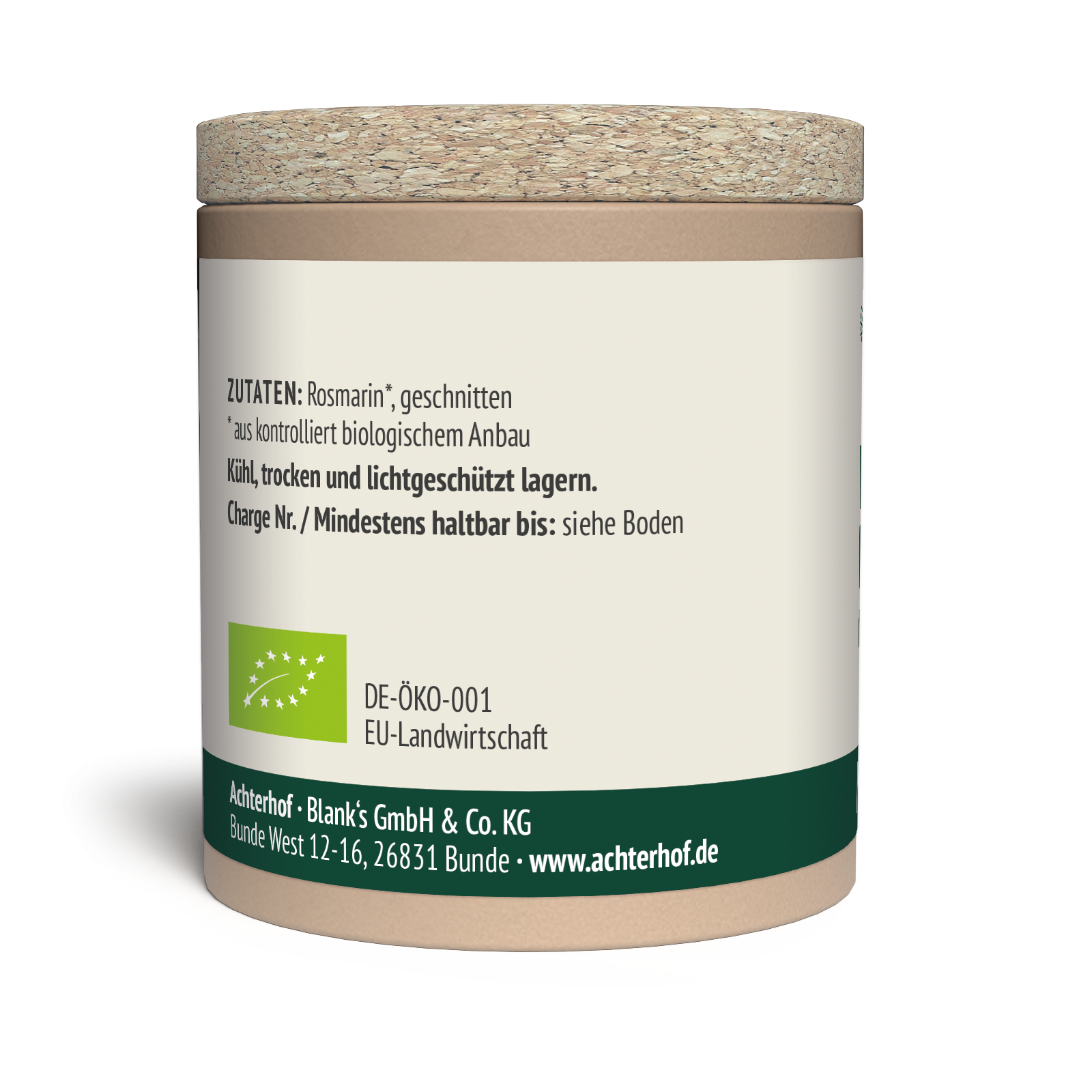 Bio Rosmarin geschnitten (26g)