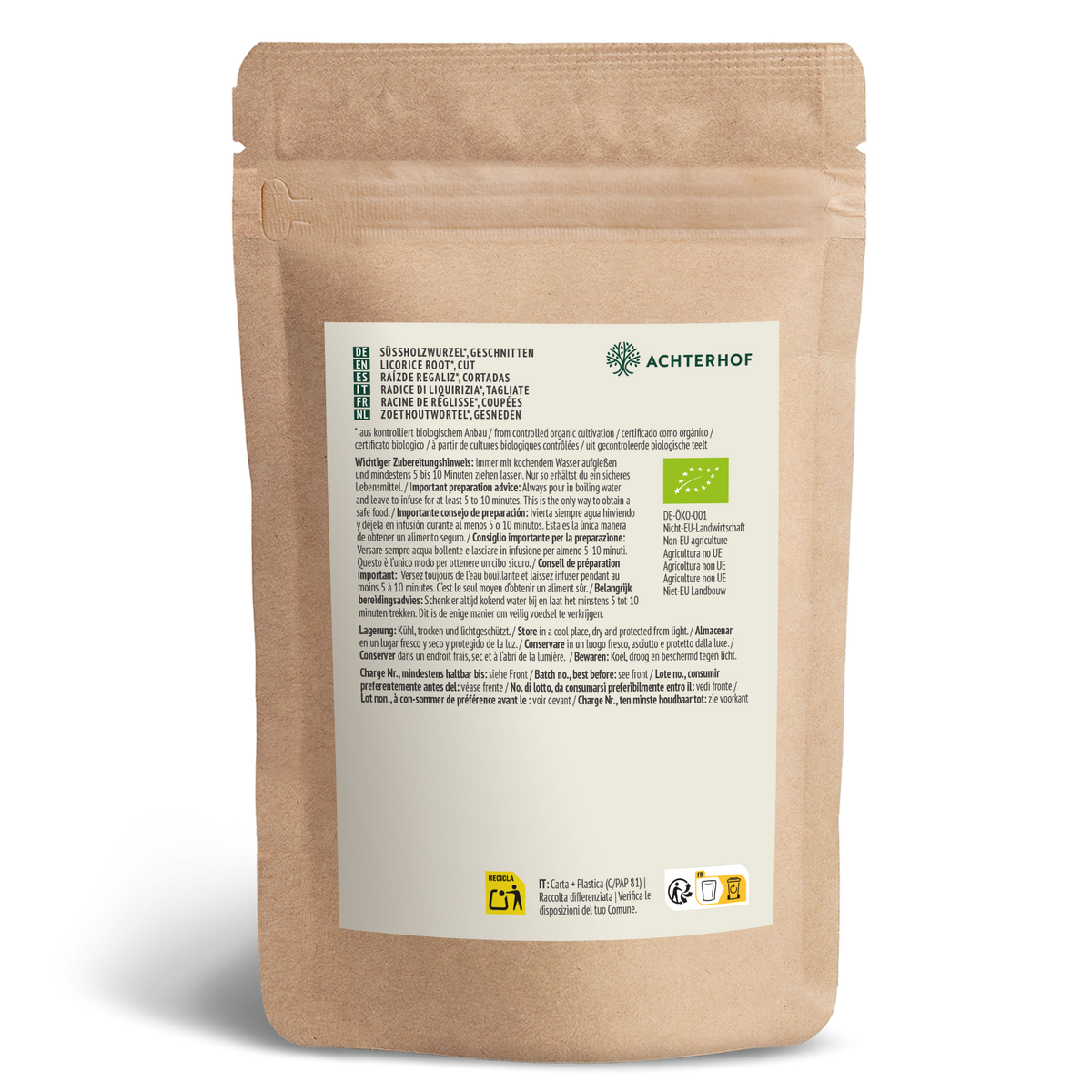Süßholzwurzel geschnitten Bio (100g)
