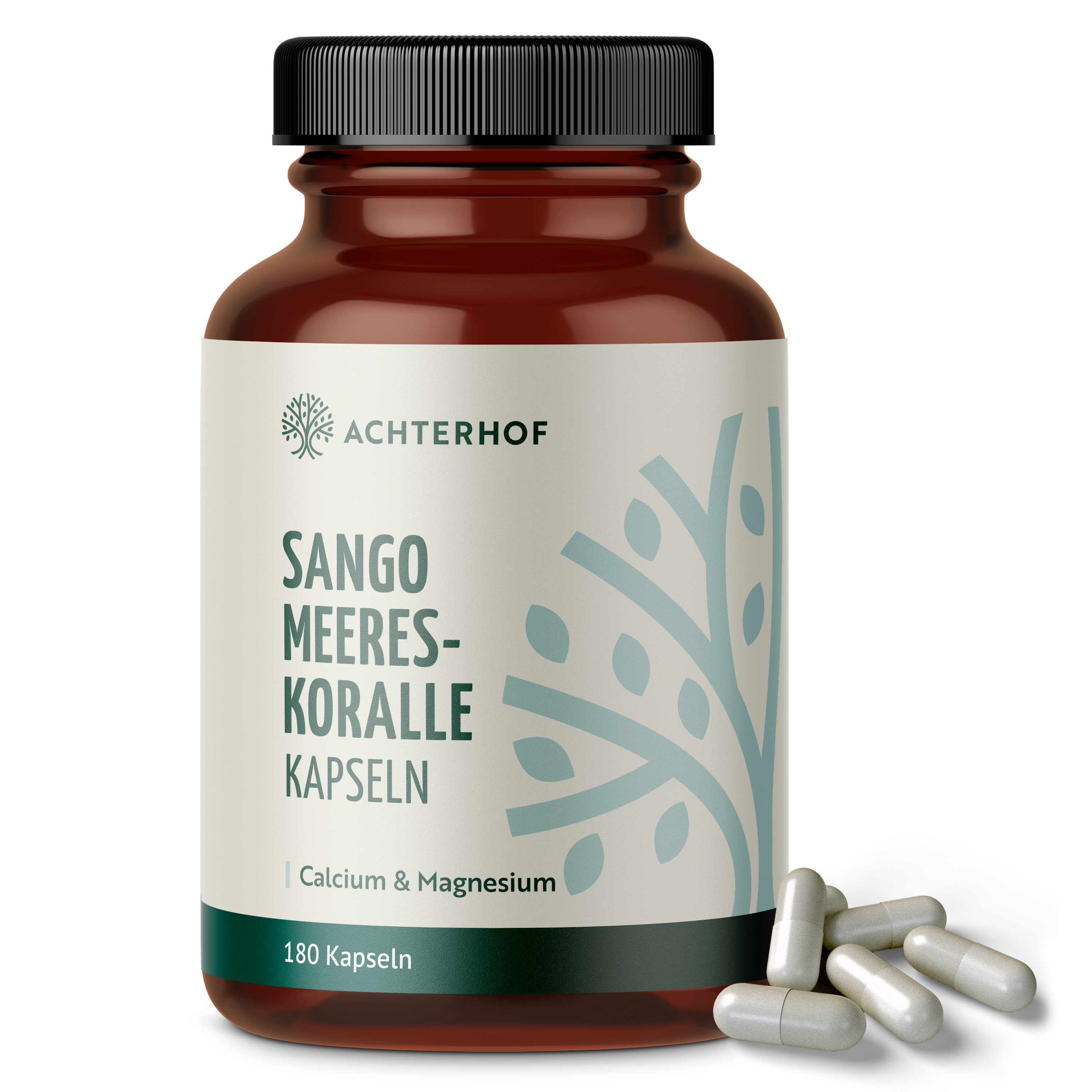 Calcium Magnesium Sango Meereskoralle Kapseln (180 Kapseln)