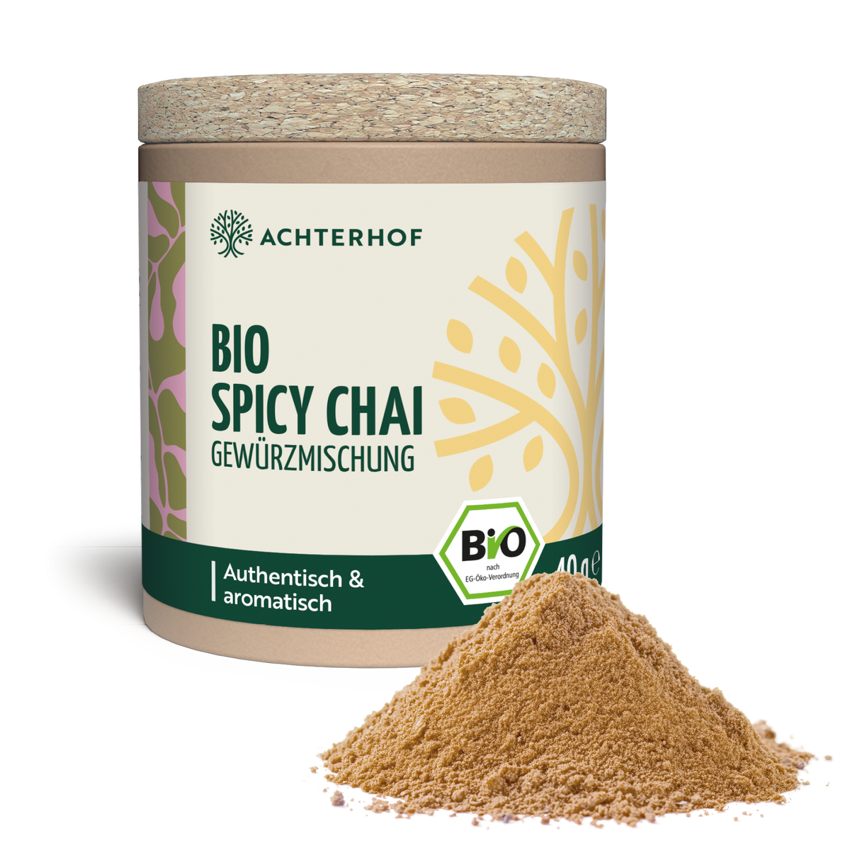 Bio Spicy Chai Gewürzmischung - zuckerfrei (40g)