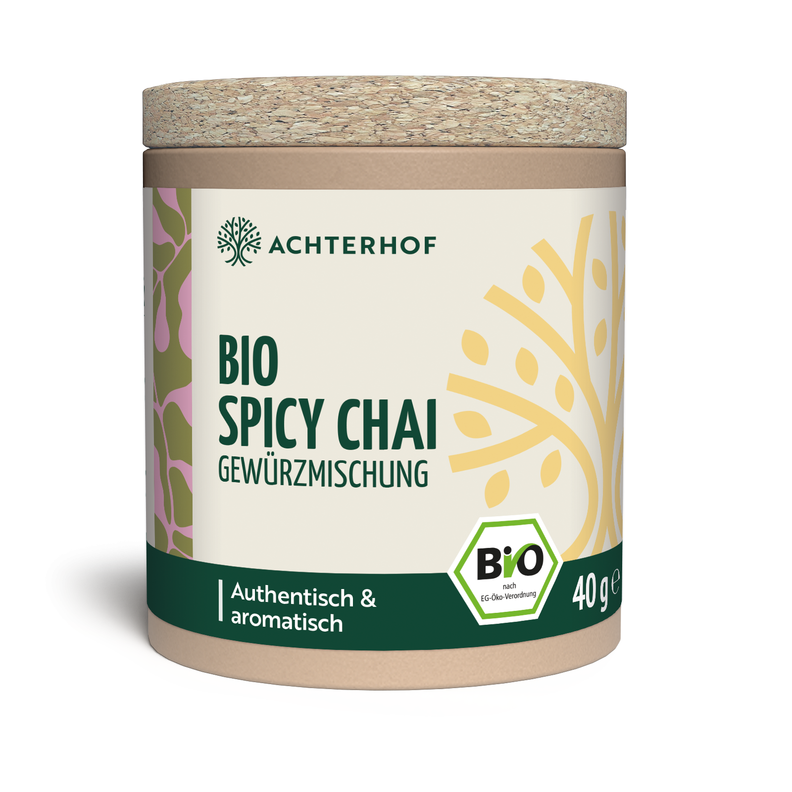 Bio Spicy Chai Gewürzmischung - zuckerfrei (40g)