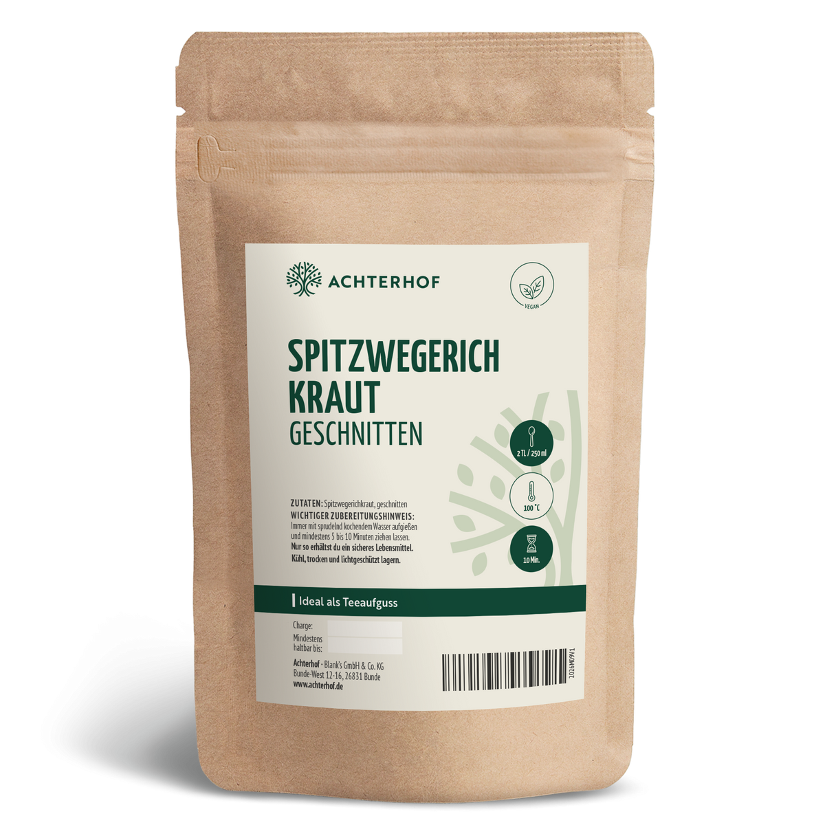 Spitzwegerichkraut geschnitten (250g)