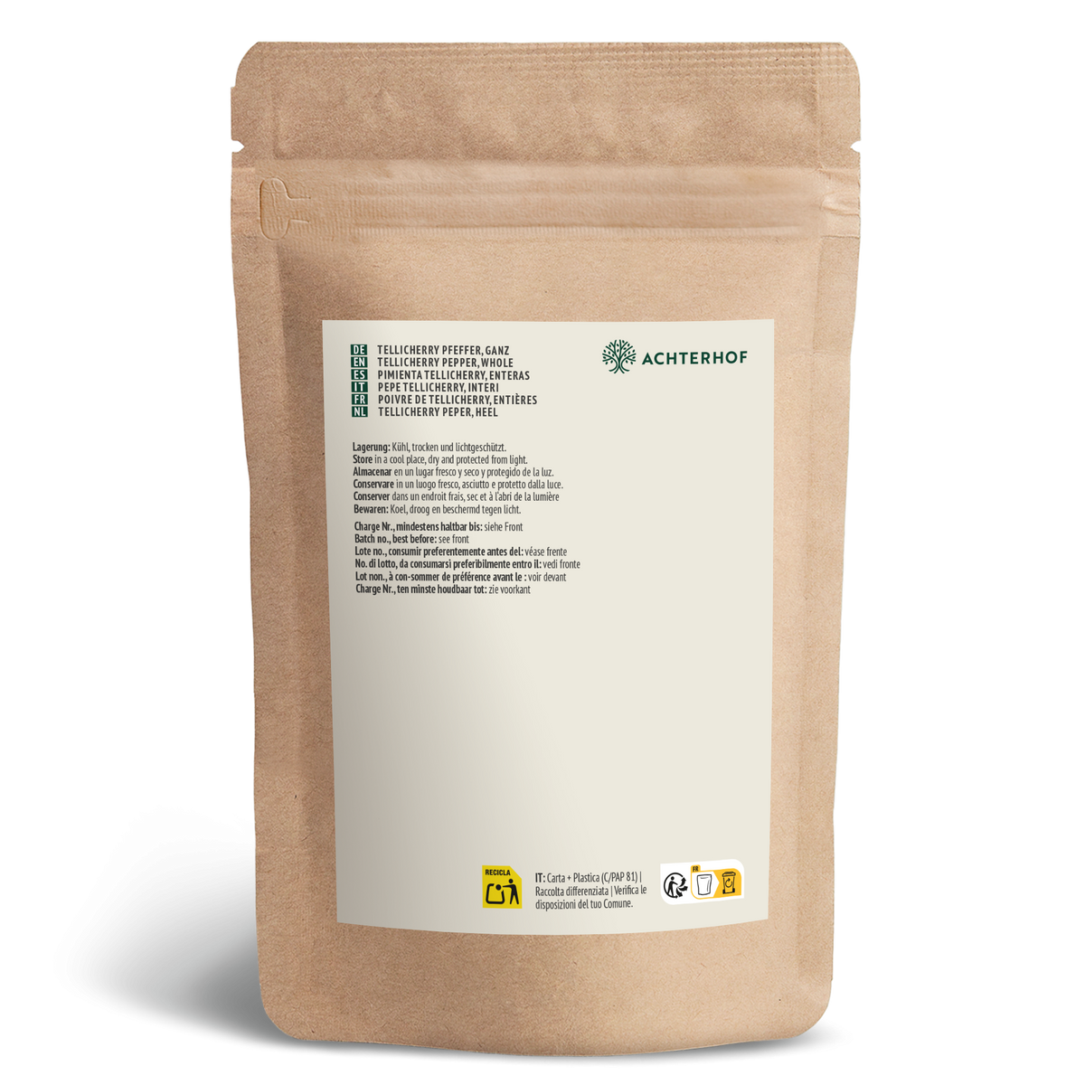 Tellicherry Pfeffer ganz (500g)