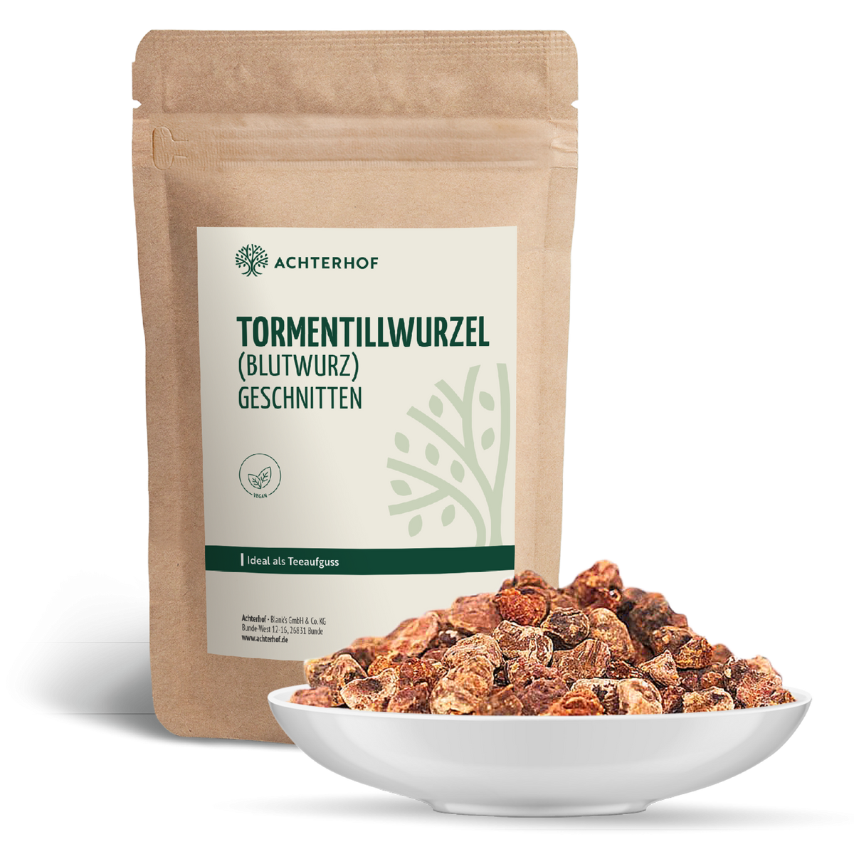 Tormentillwurzel Blutwurz geschnitten (100g)