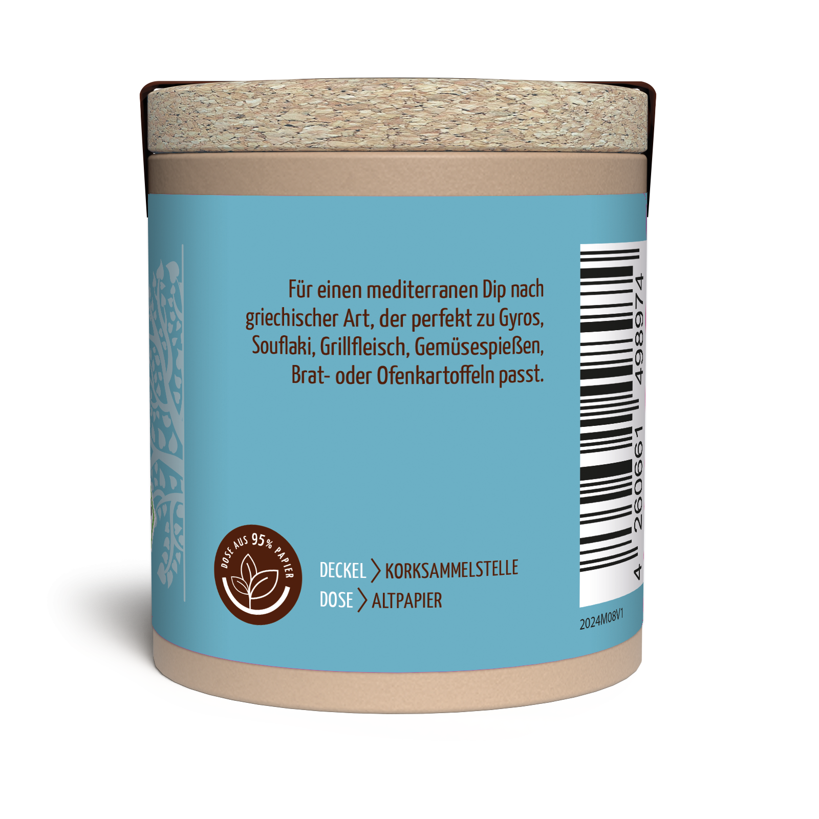 Tzatziki Dip Gewürzzubereitung Bio (63g)