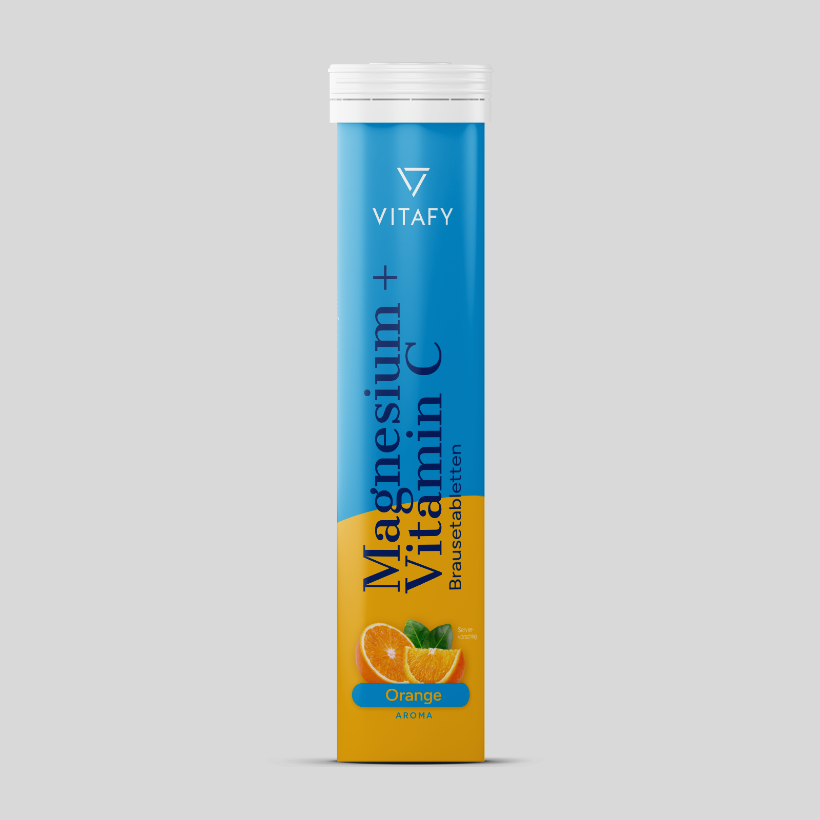 Magnesium + Vitamin C - Orange (20 Brausetabletten)