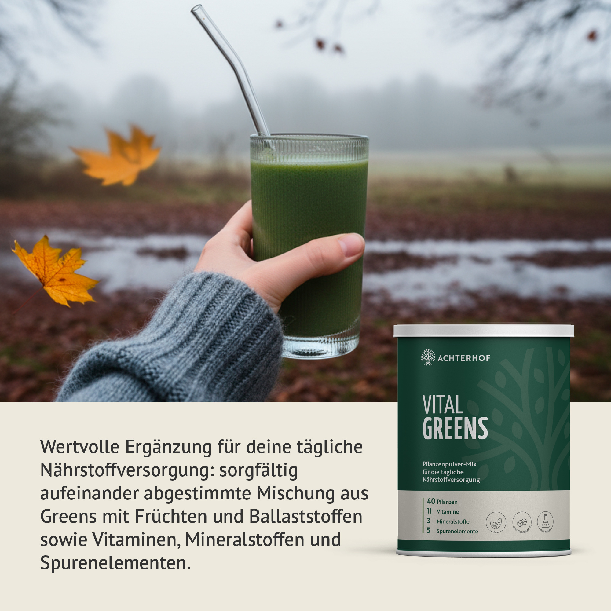 Greens & Edelstahl Shaker Set