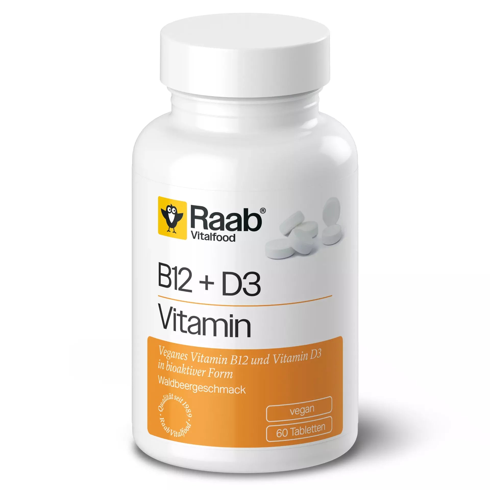 Vitamin B12 + D3 (60 Lutschtabletten)