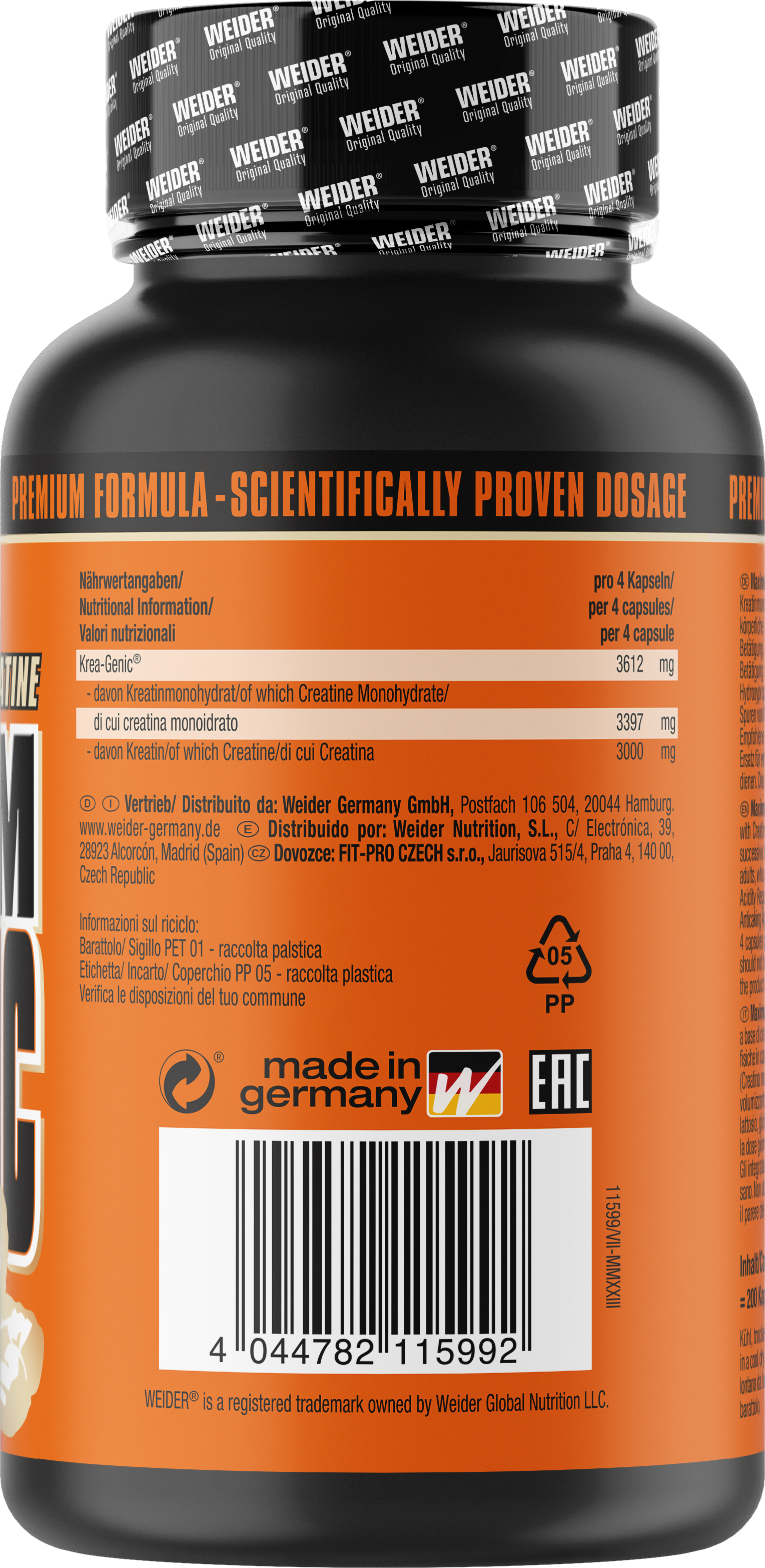 Maximum Krea-Genic (200 Kapseln)