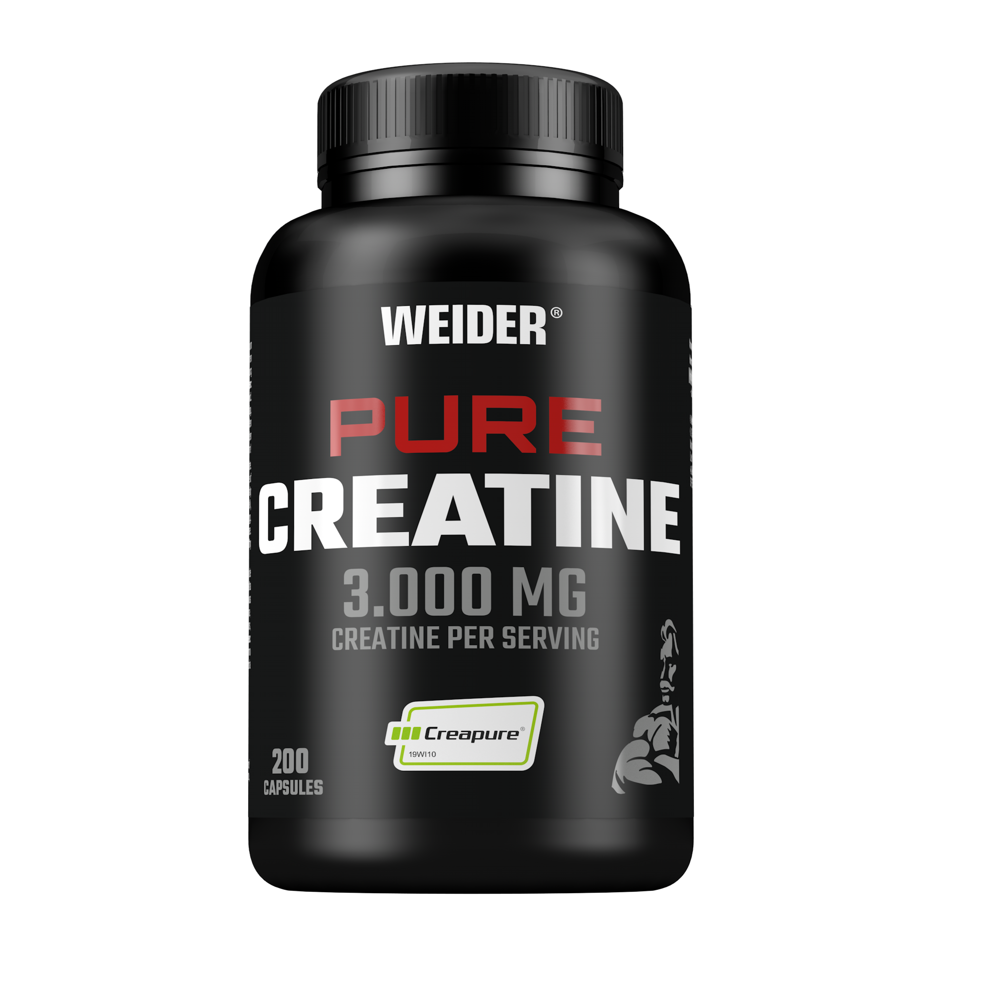 Pure Creatine Capsules (200 Kapseln)