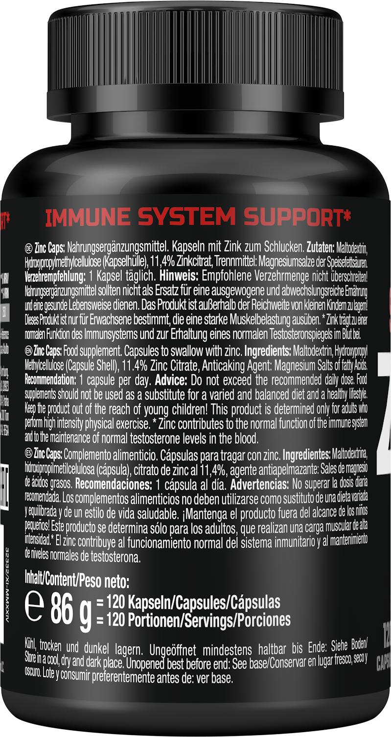 Zinc Strong Caps (120 Kapseln)