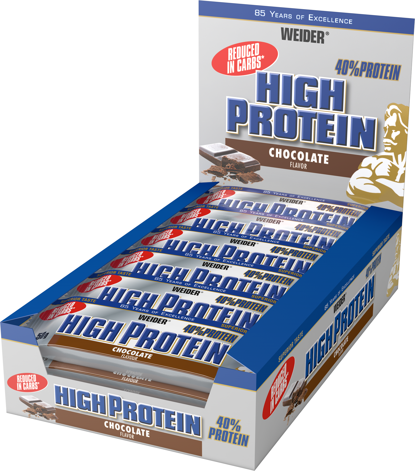 40% High Protein Bar (24x50g)