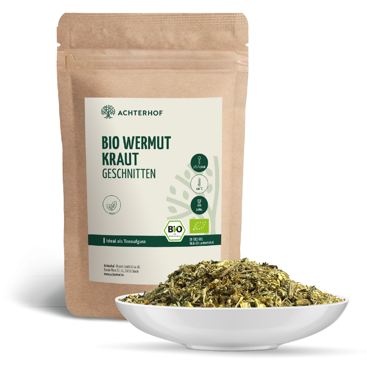 Wermutkraut geschnitten Bio (100g)