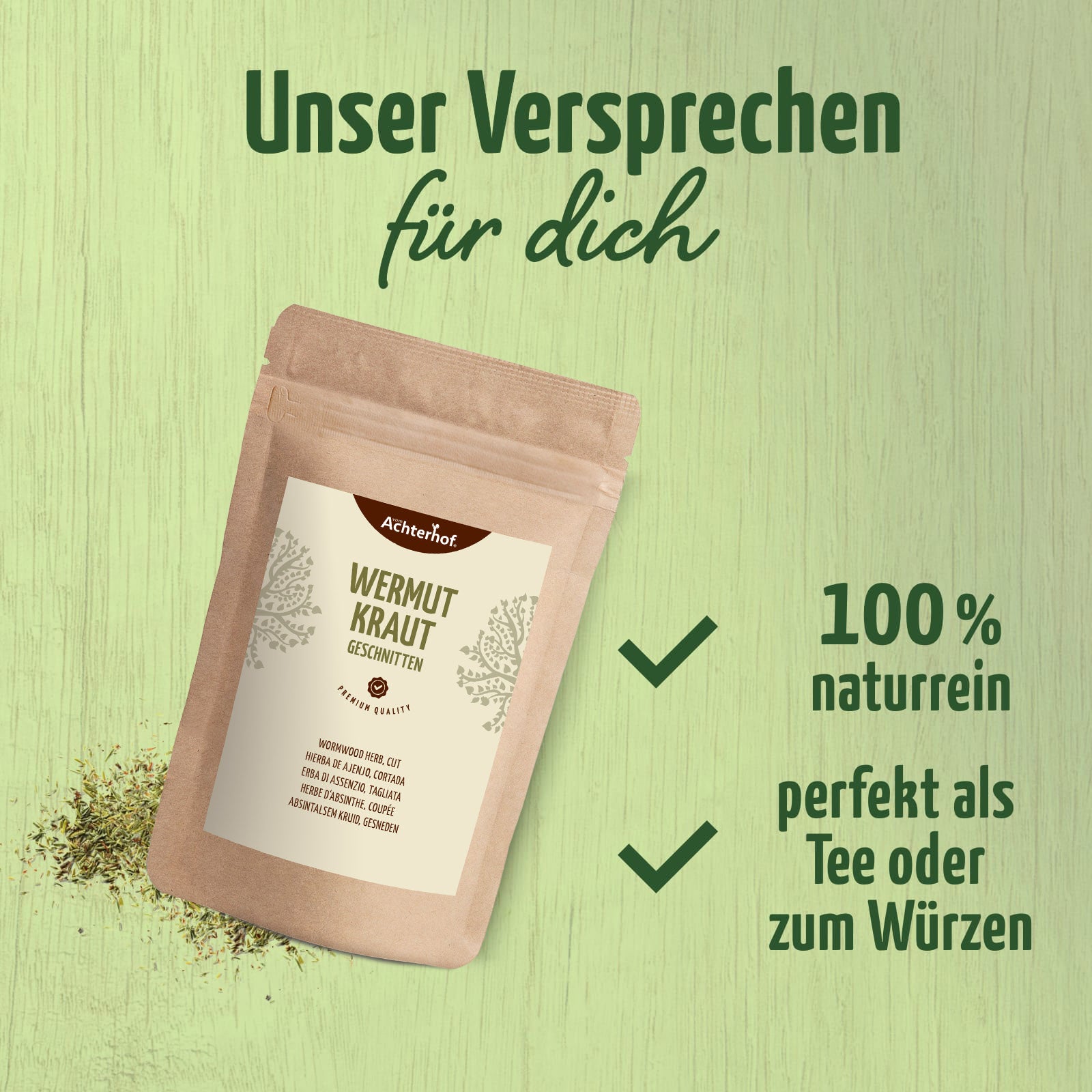 Wermutkraut geschnitten (250g)