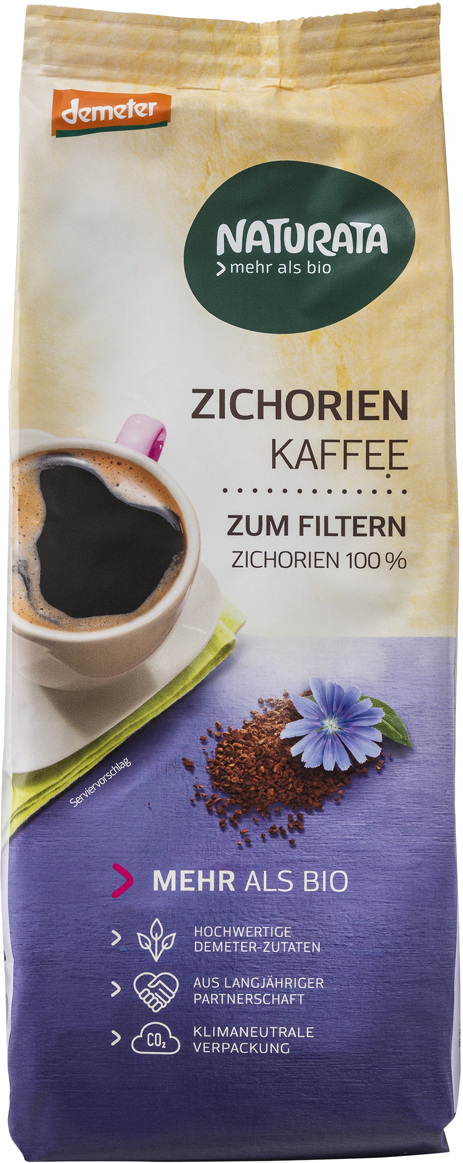 Zichorienkaffee Bio zum Filtern (500g)