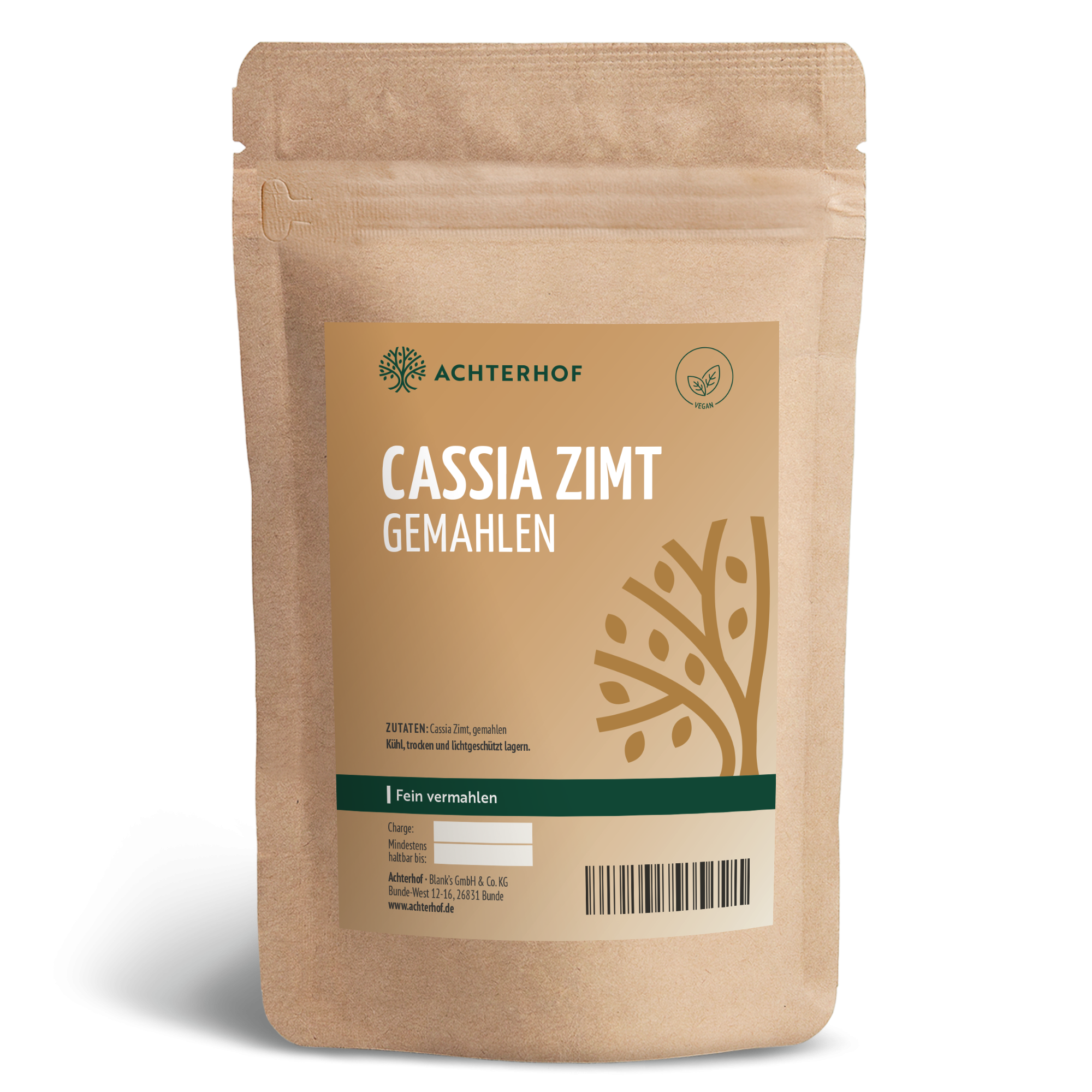 Cassia Zimt gemahlen (1000g)